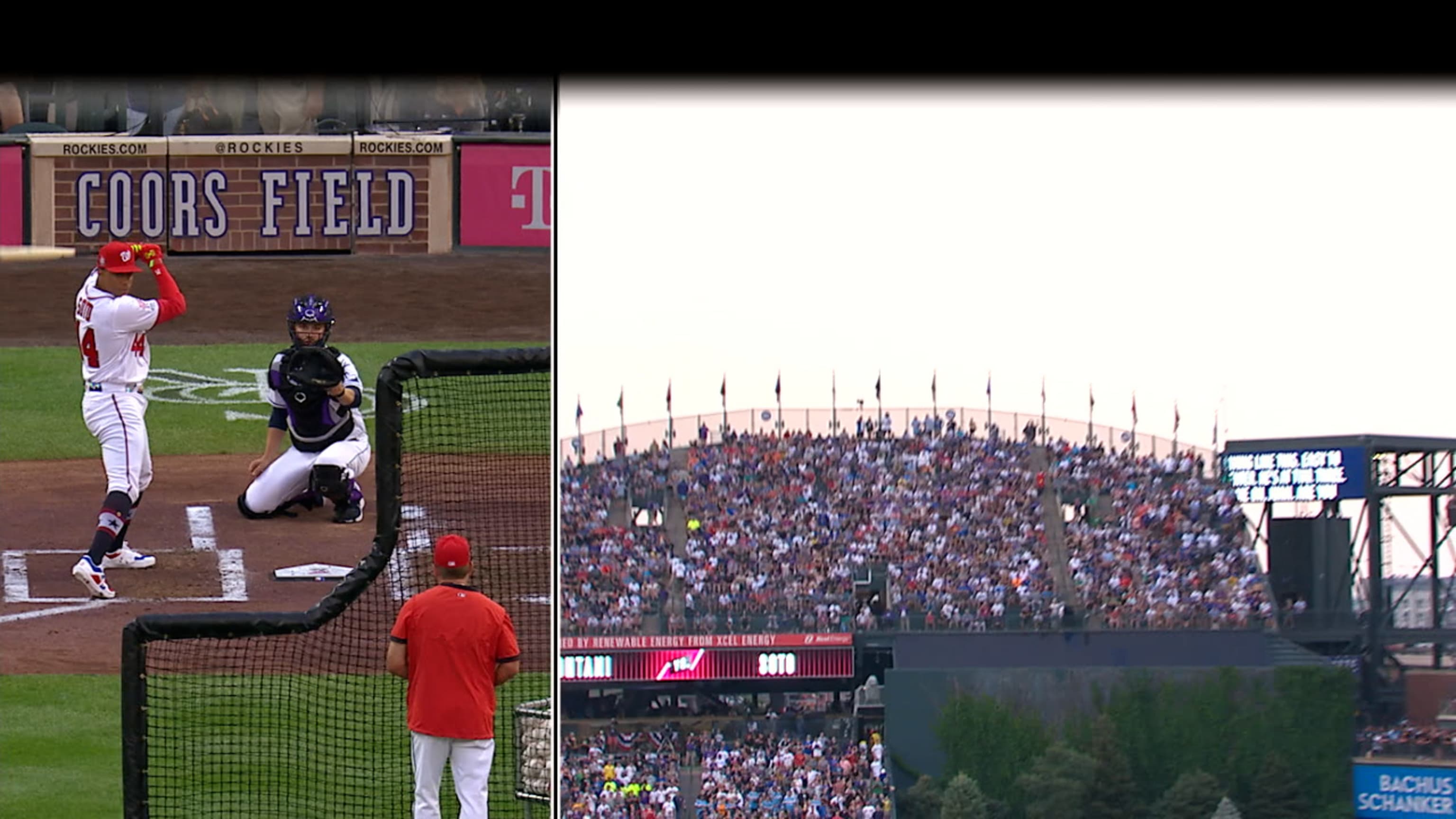 Juan Soto joins field for Home Run Derby at Coors Field