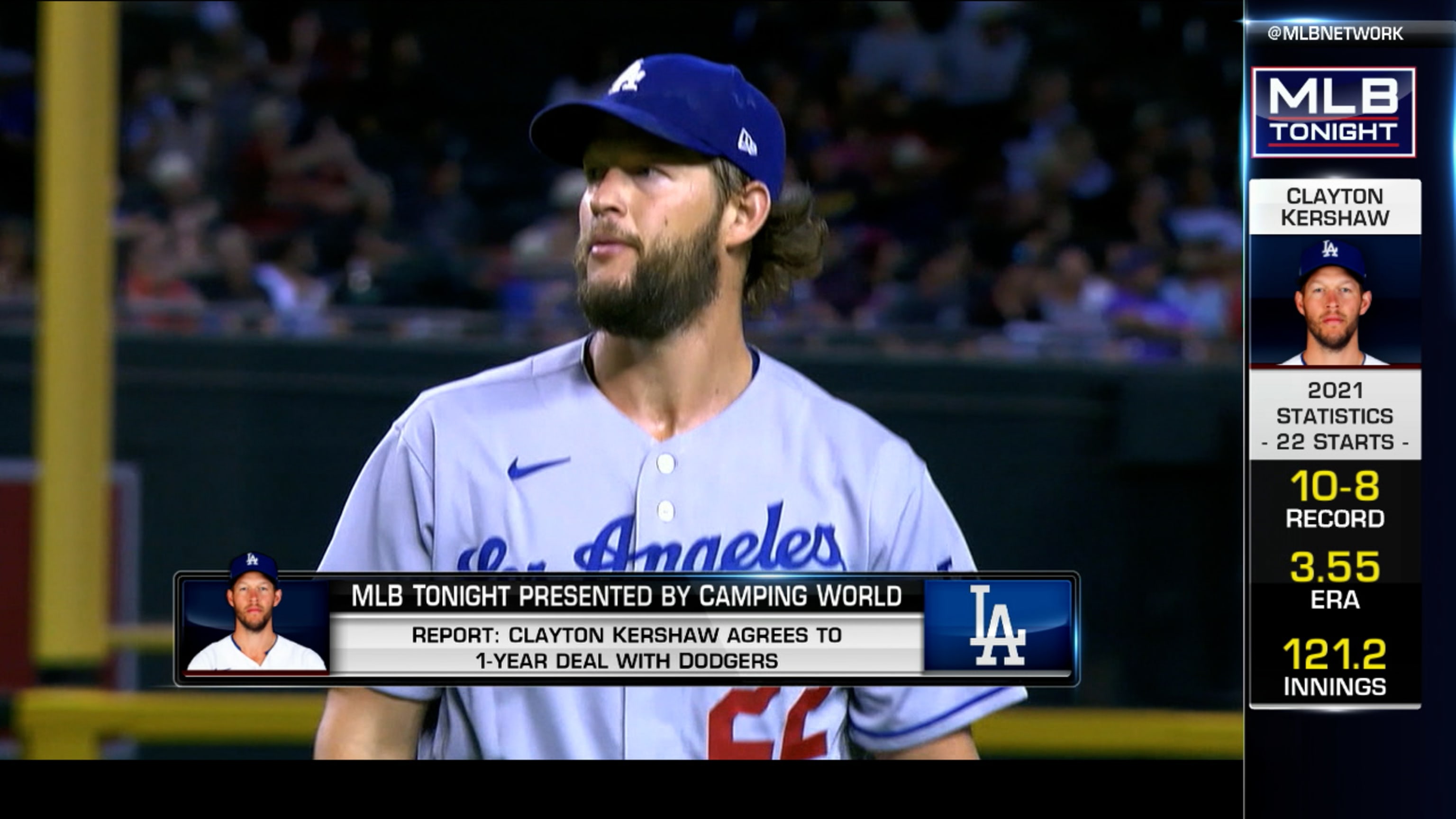 Clayton Kershaw re-signs with Dodgers on 1-year deal
