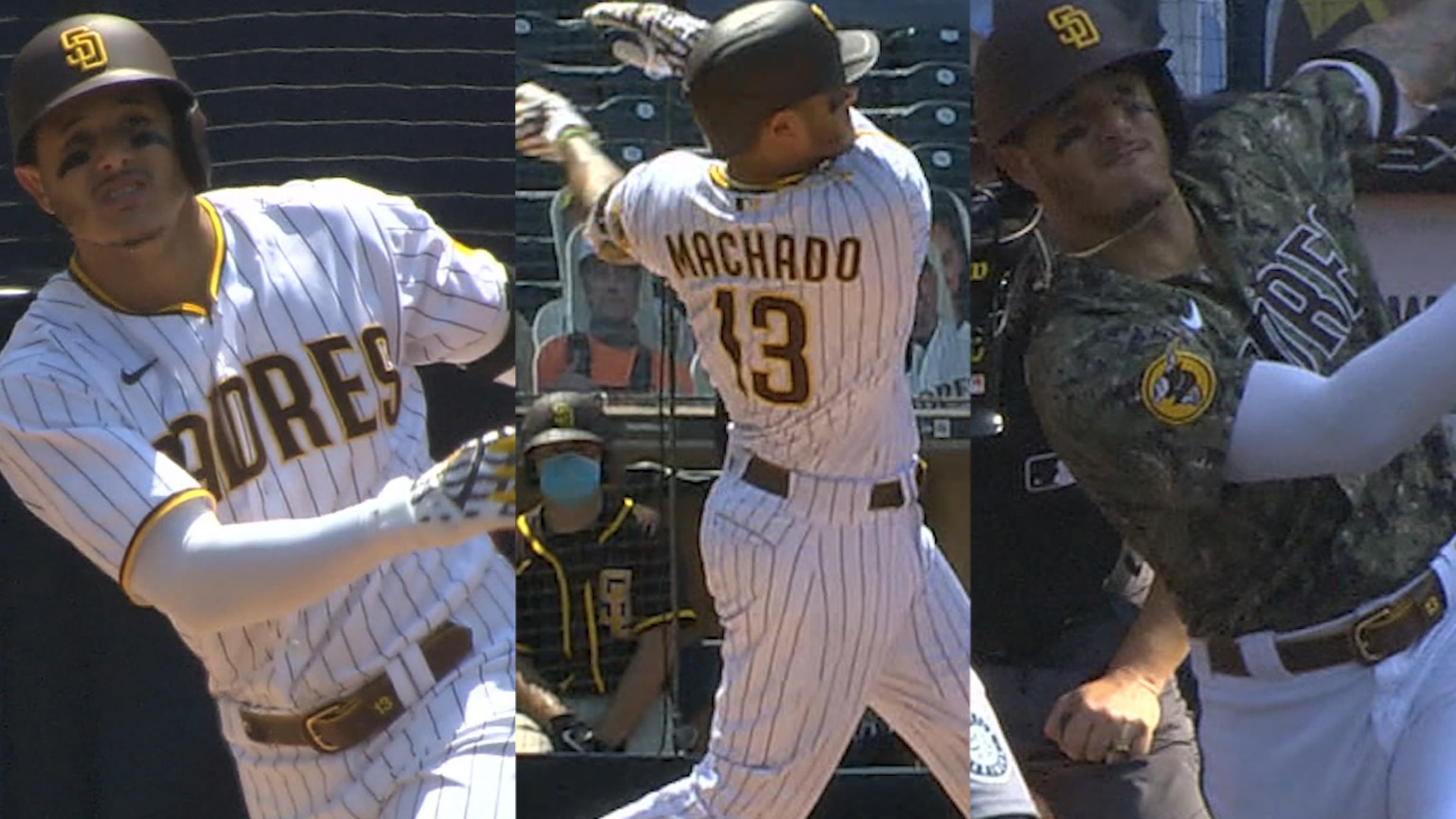 Machado da 3 HR en doble tanda