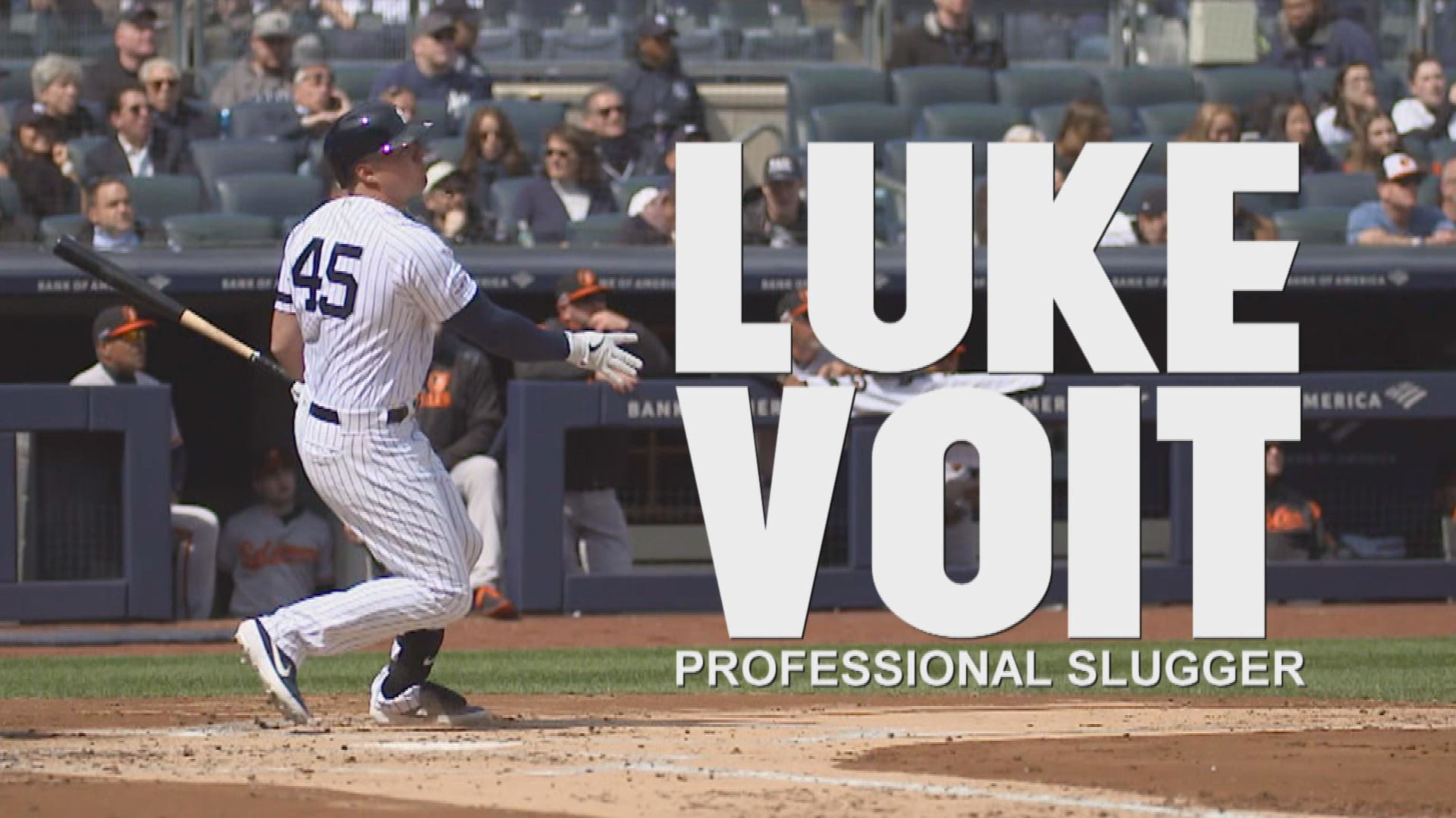 With A Chip On His Shoulder And His Jersey Unbuttoned, Luke Voit