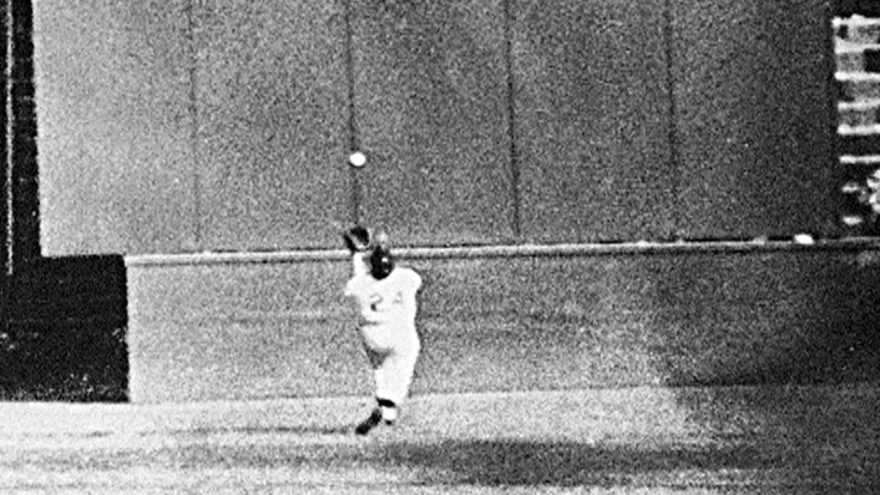 Willie Mays' The Catch in 1954 World Series