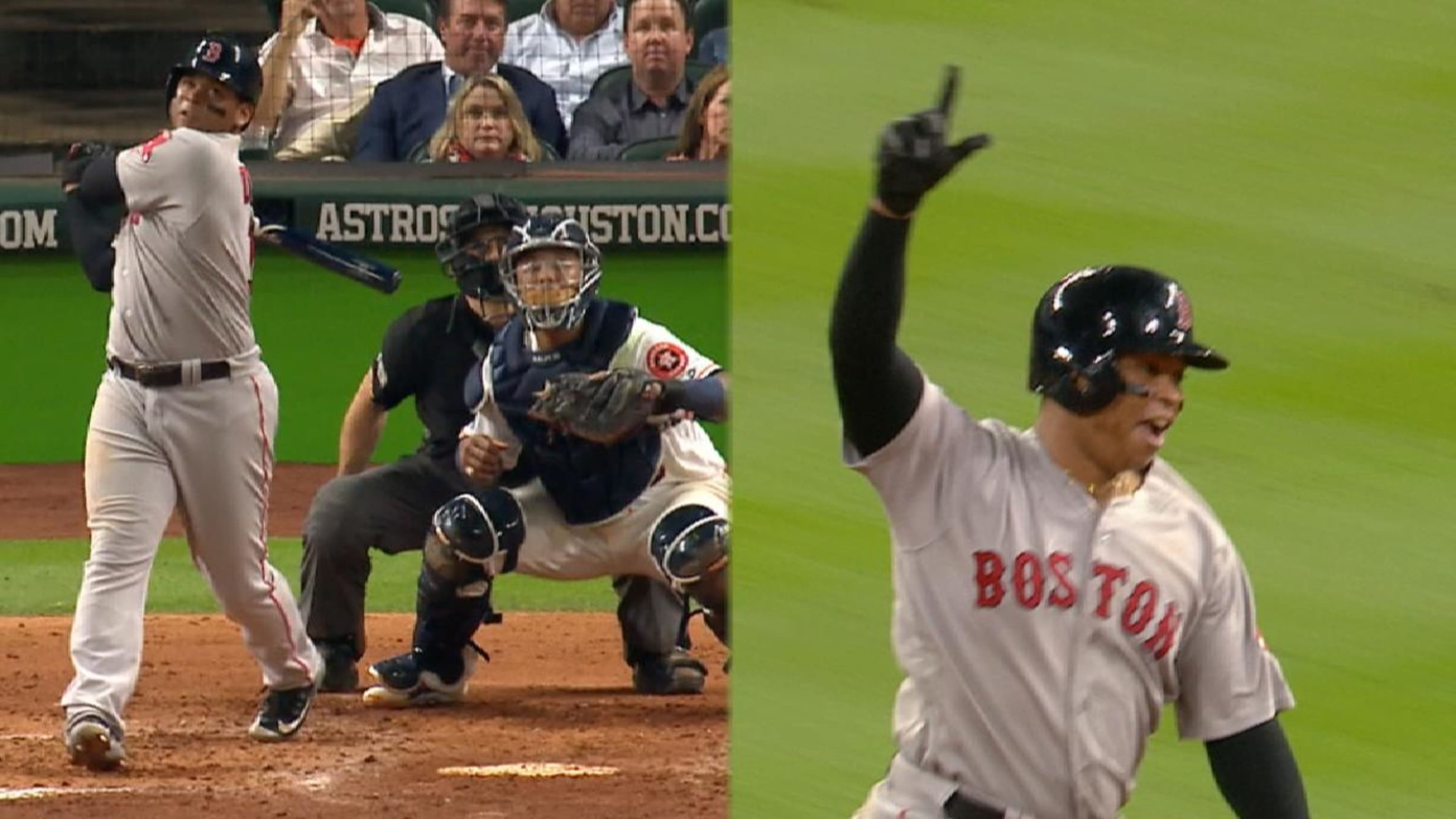 Devers' 3-run homer in the 6th