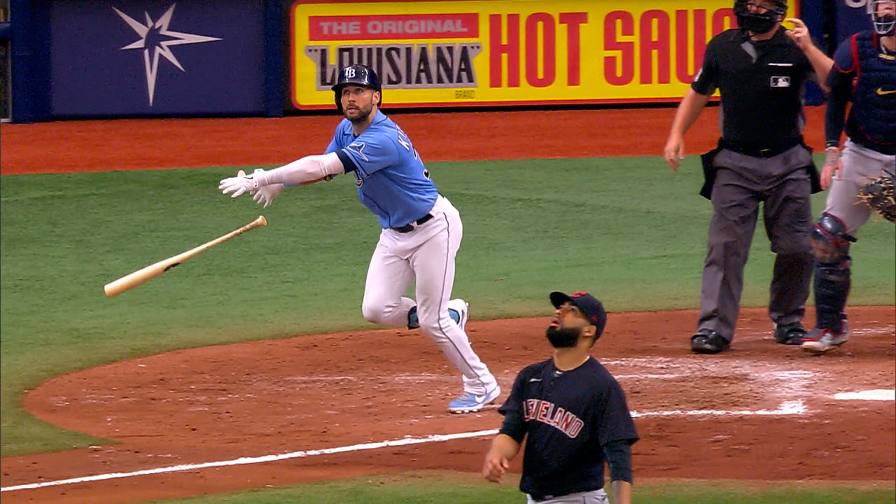 HR de tres carreras de Kiermaier