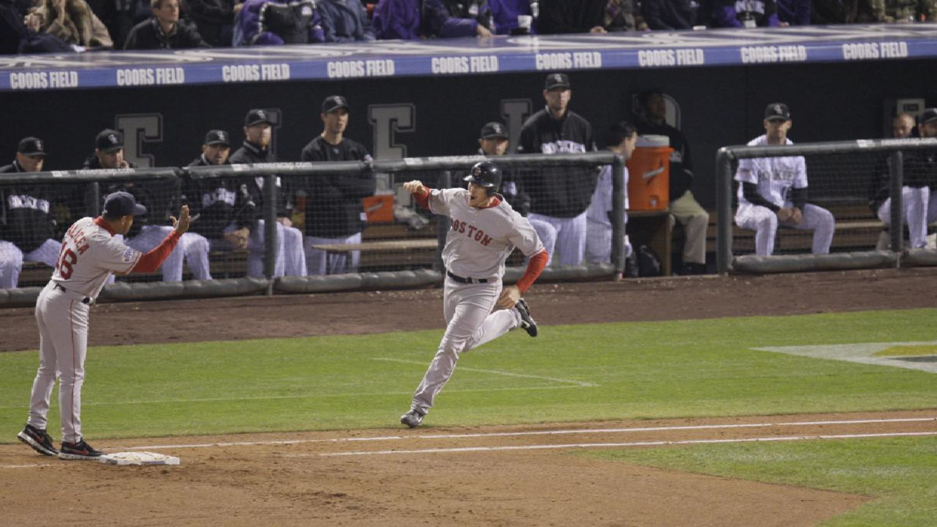 2007 World Series Game 3: Matt Holliday Home Run, Matt Holliday was clutch  during game 3 of the 2007 World Series., By Colorado Rockies Highlights