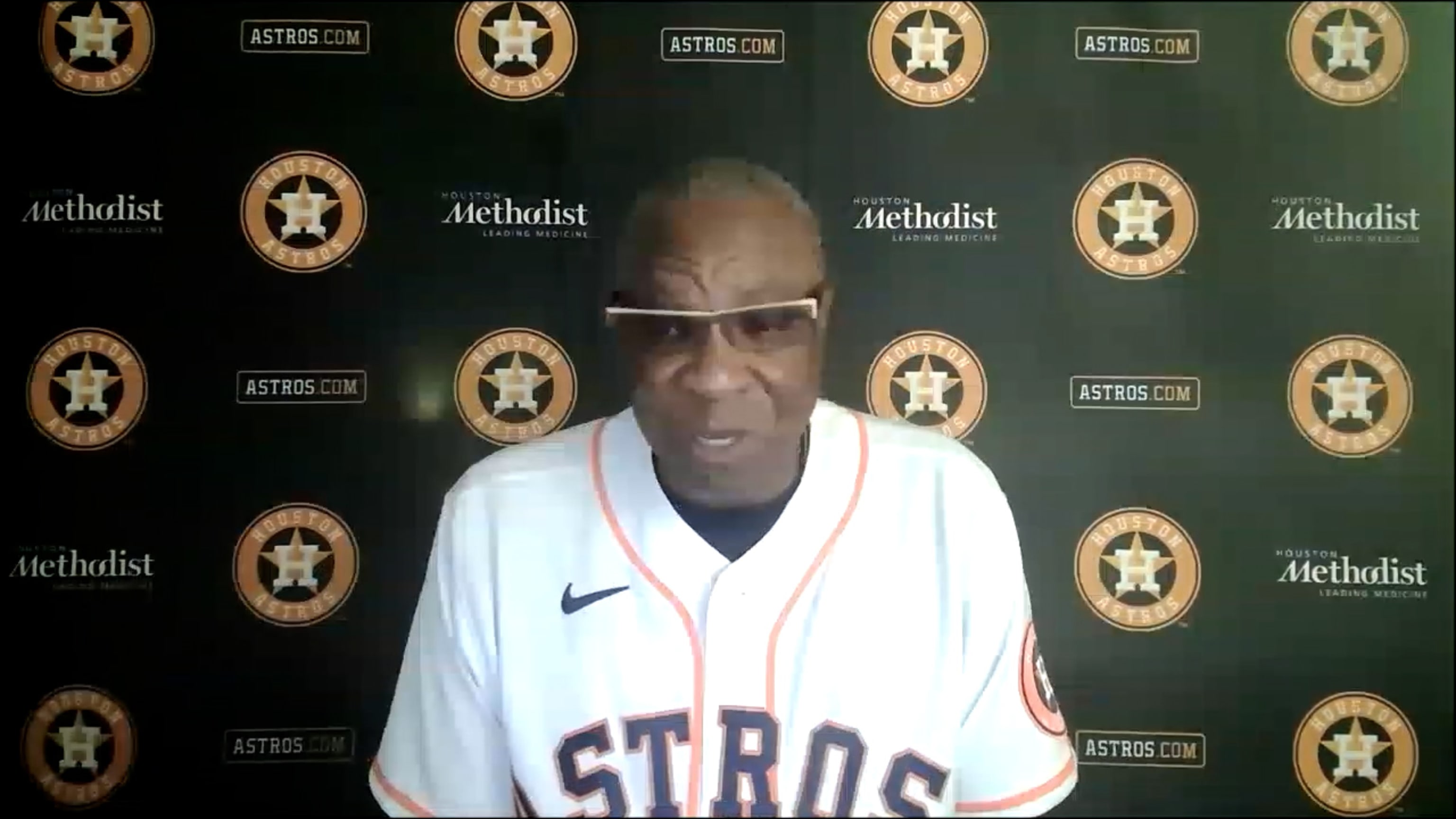 Dusty Baker on Cristian Javier