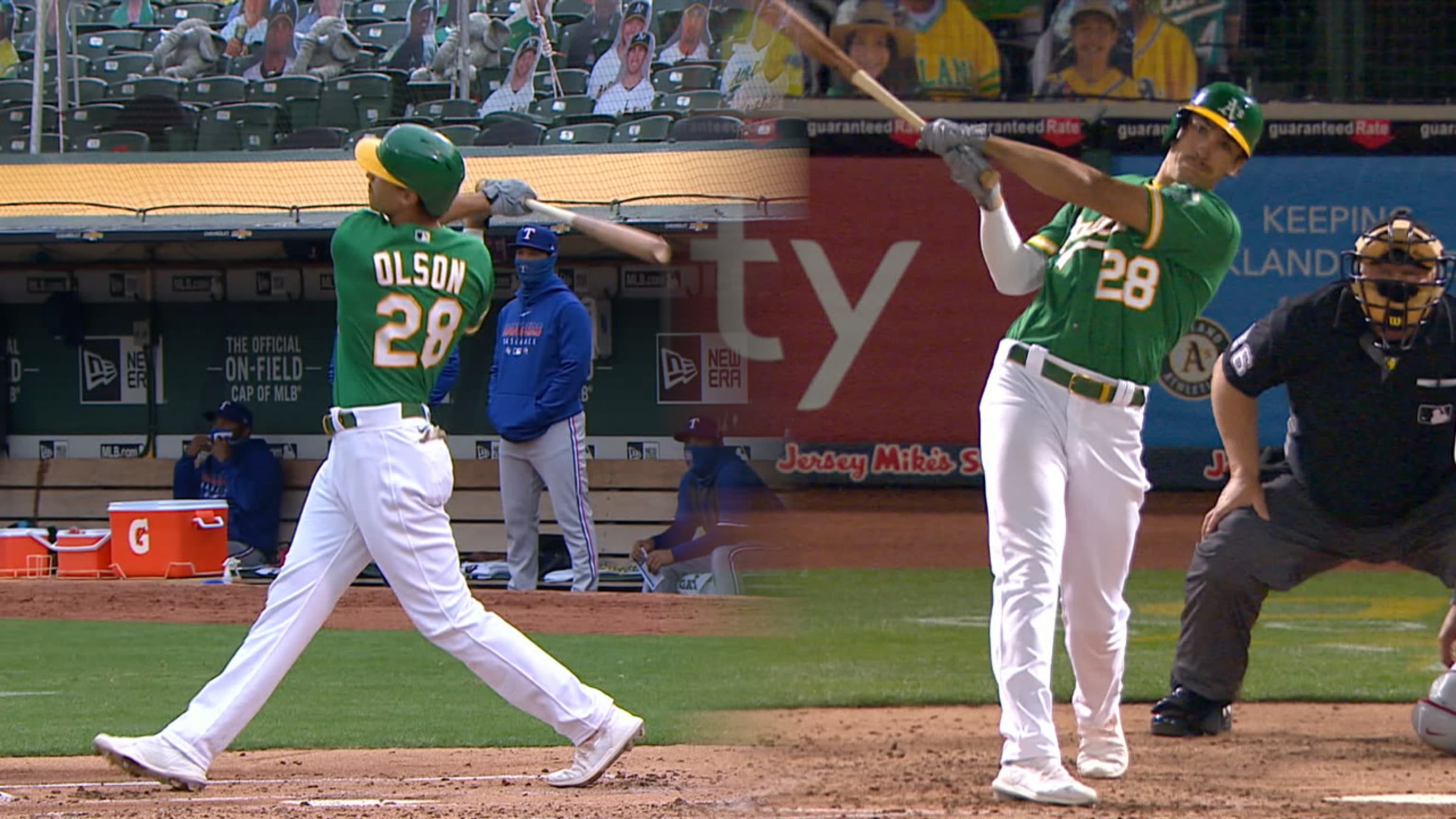 Matt Olson pega par de jonrones