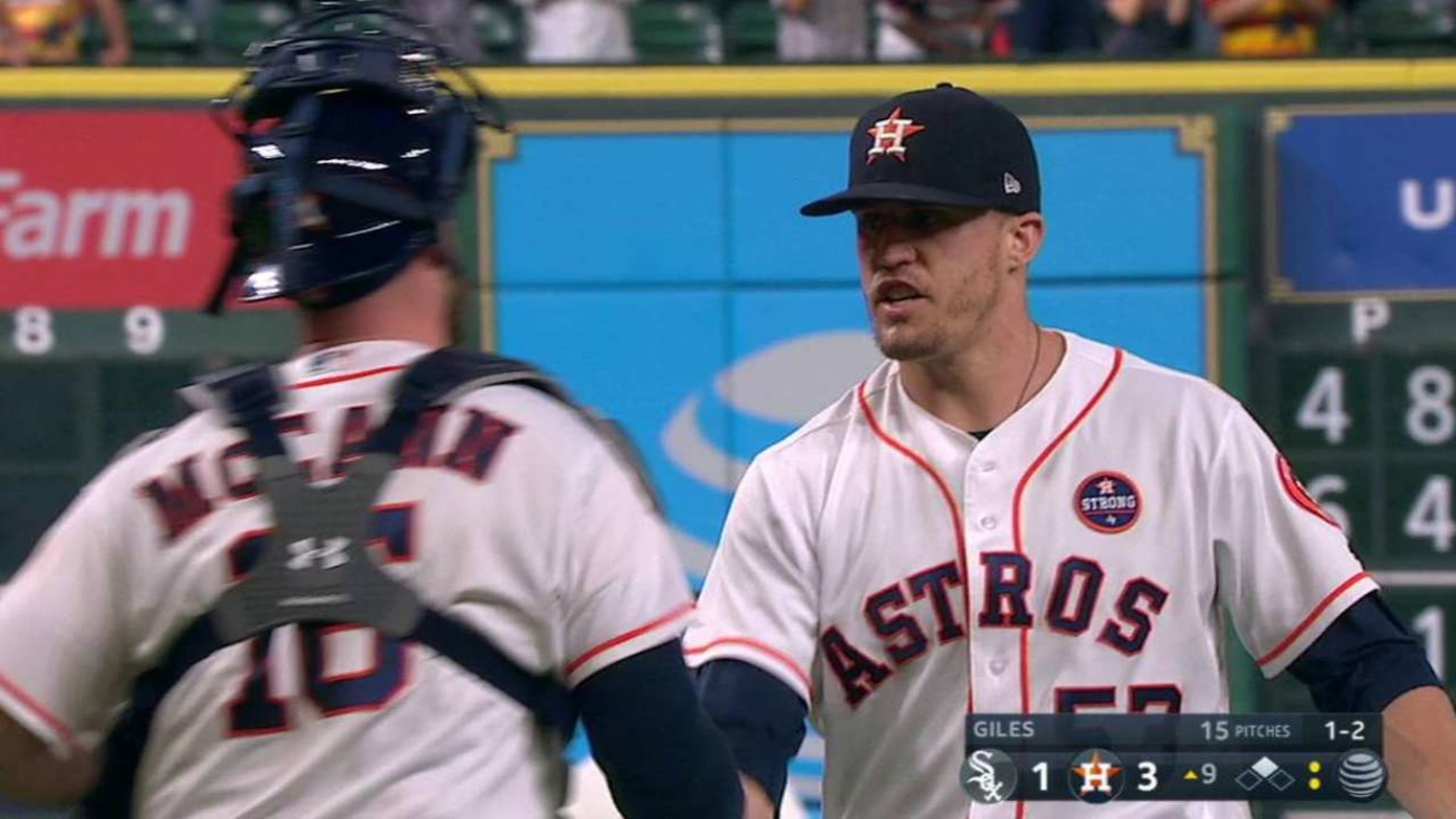 Peacock, Astros 1-hit Tigers to 1-0 win