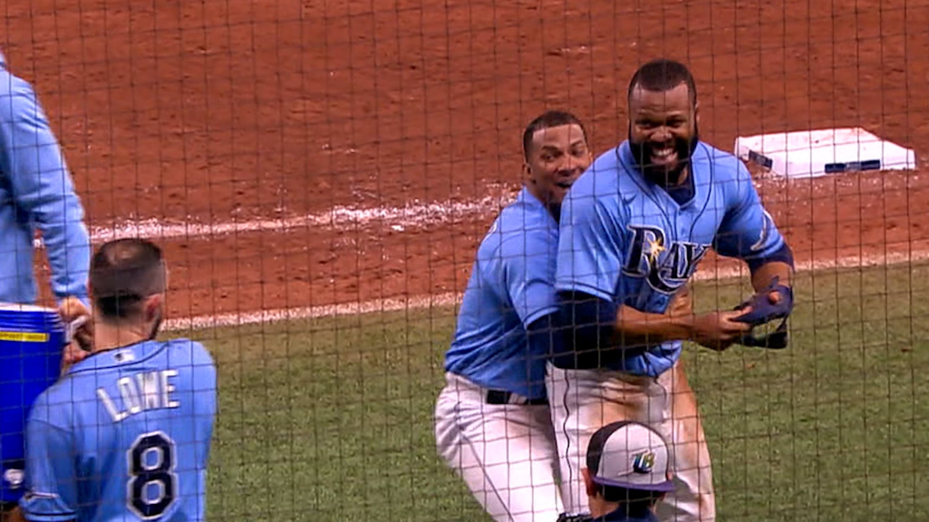 Kevin Kiermaier Rays Win On Wild Pitch After Near No Hitter