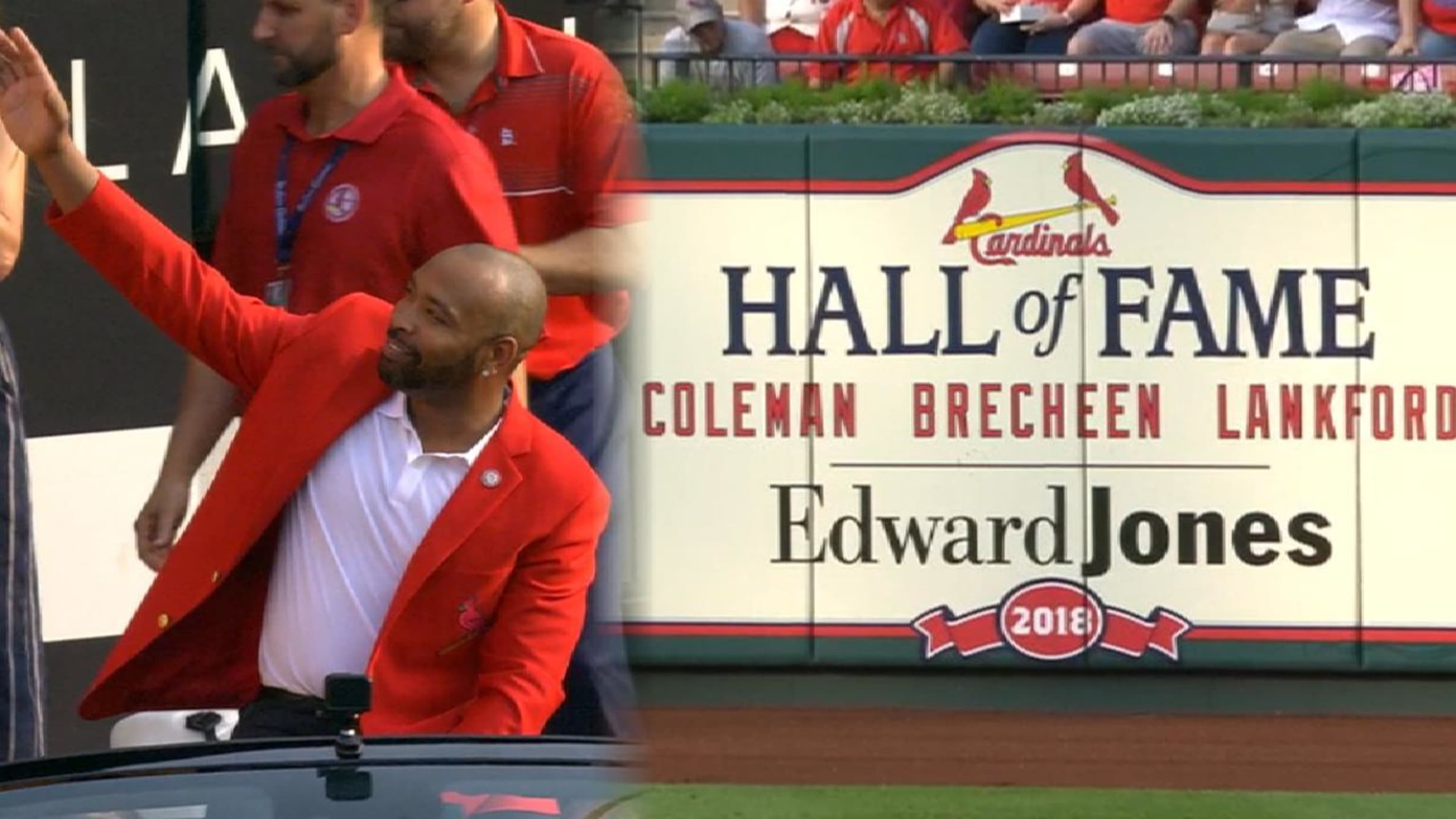 Vince Coleman Cardinals Hall of Fame Induction Speech (2018) 