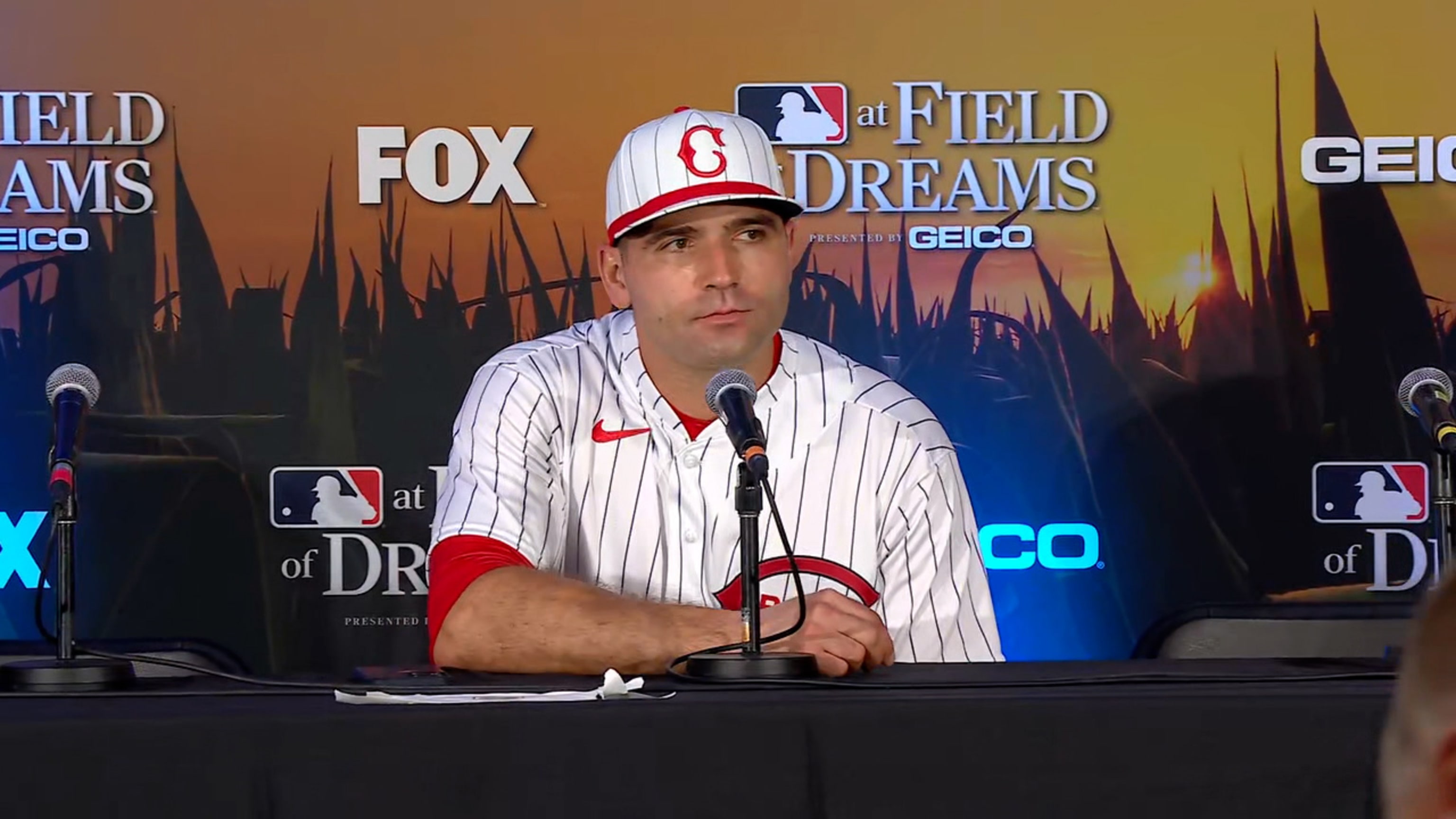 Votto sobre el Field of Dreams