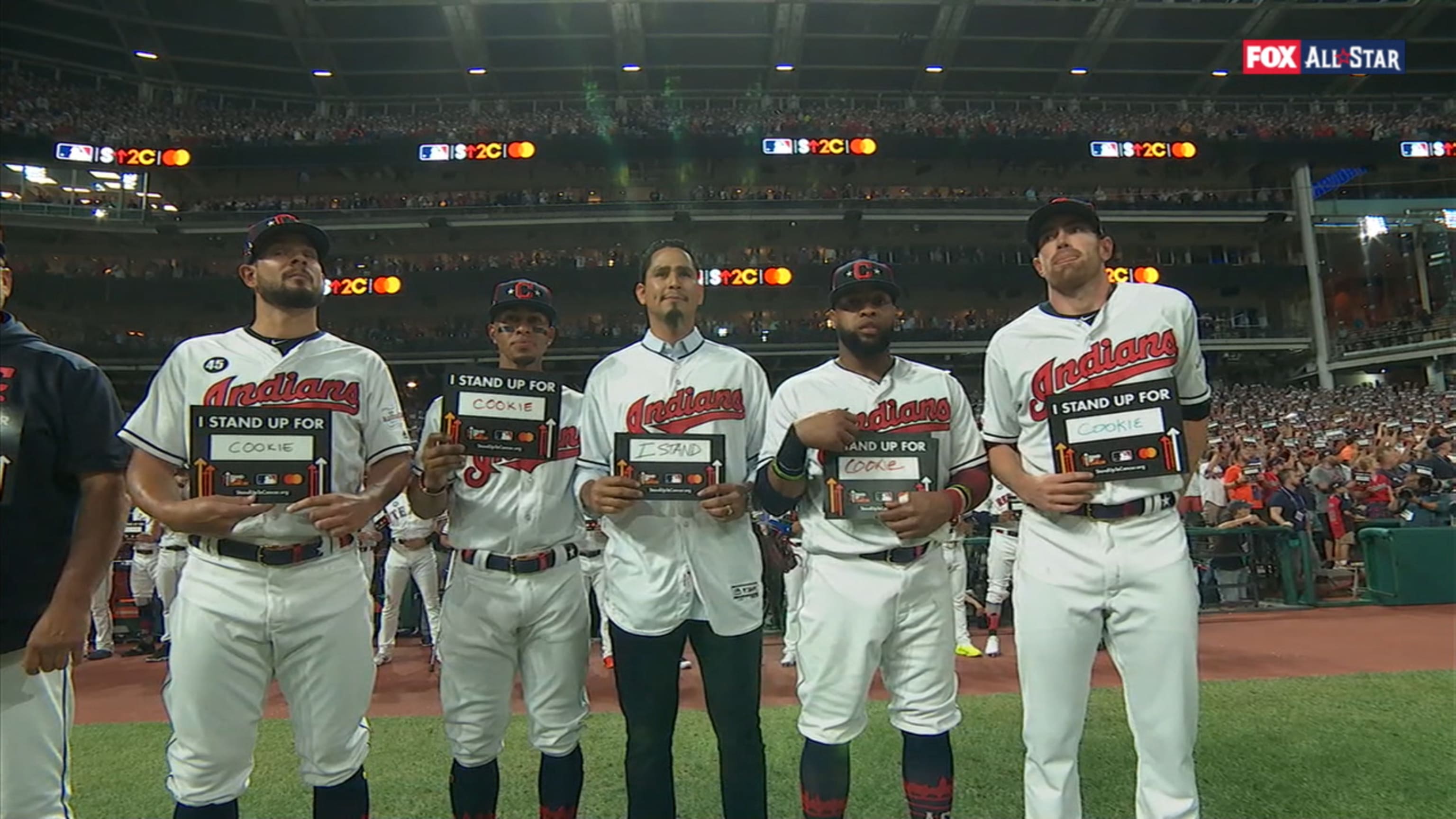 Cleveland Indians selling 'I Stand For Cookie' T-shirts in honor of Carlos Carrasco to raise money for cancer research