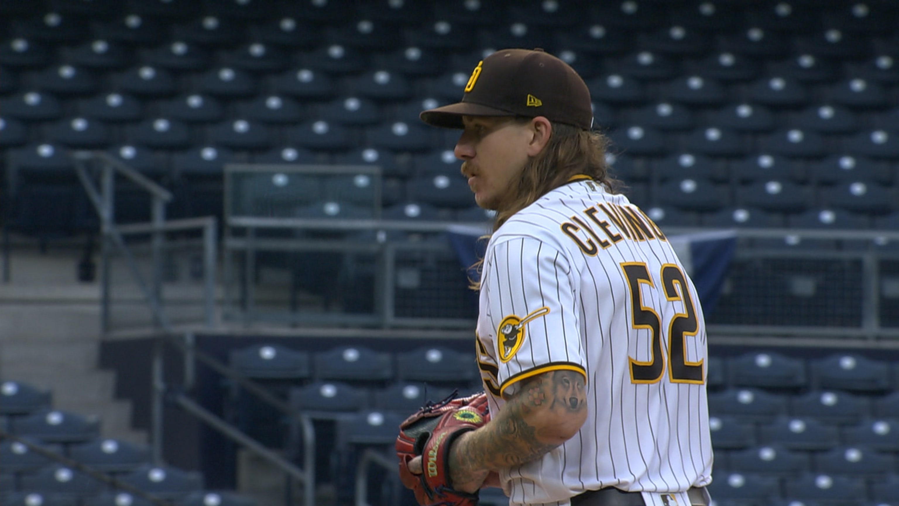 AJ Cassavell on X: Mike Clevinger rocking the pigtails in his second start   / X