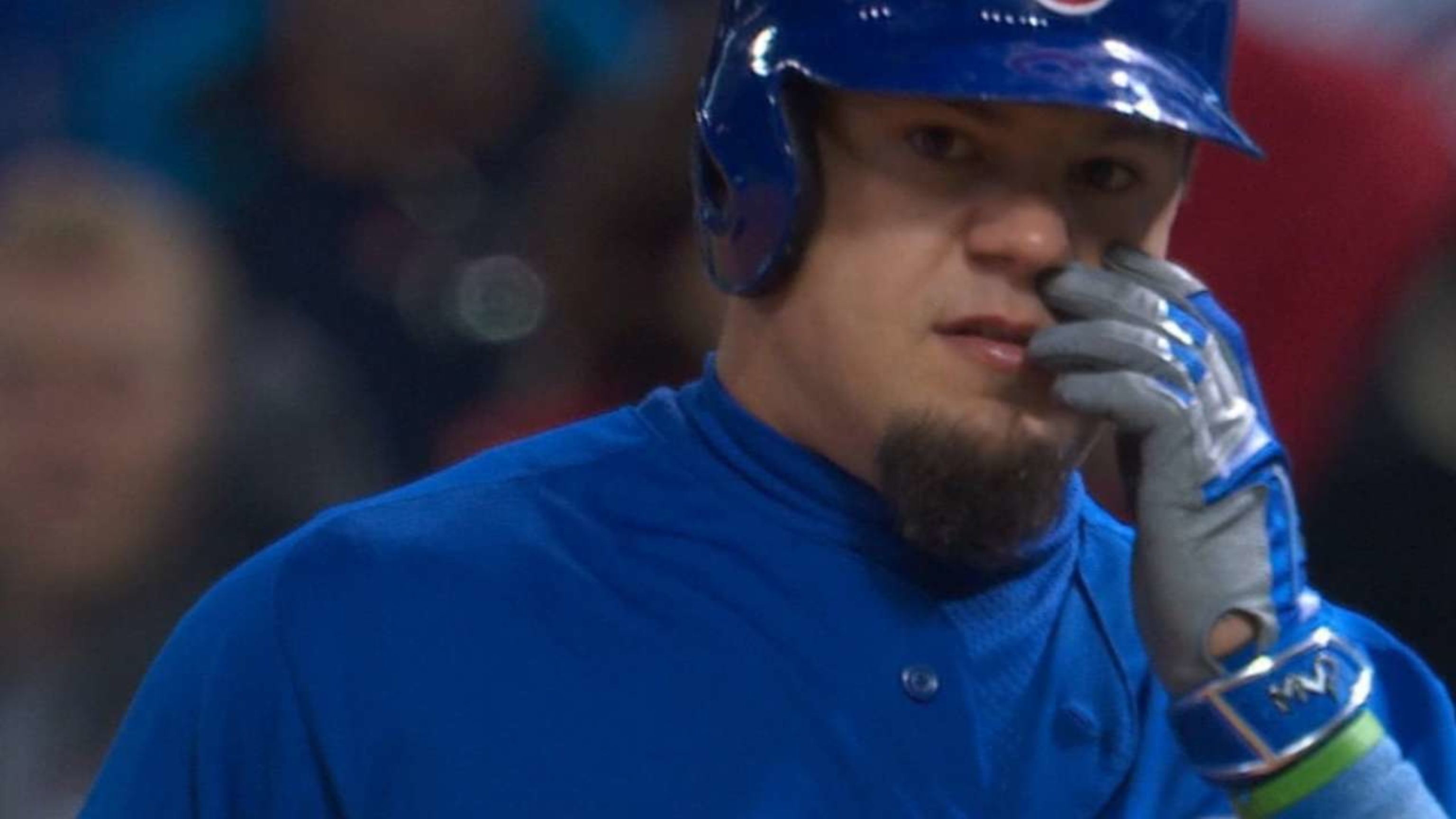 Kyle Schwarber has a big bat, but his glove isn't a match for New