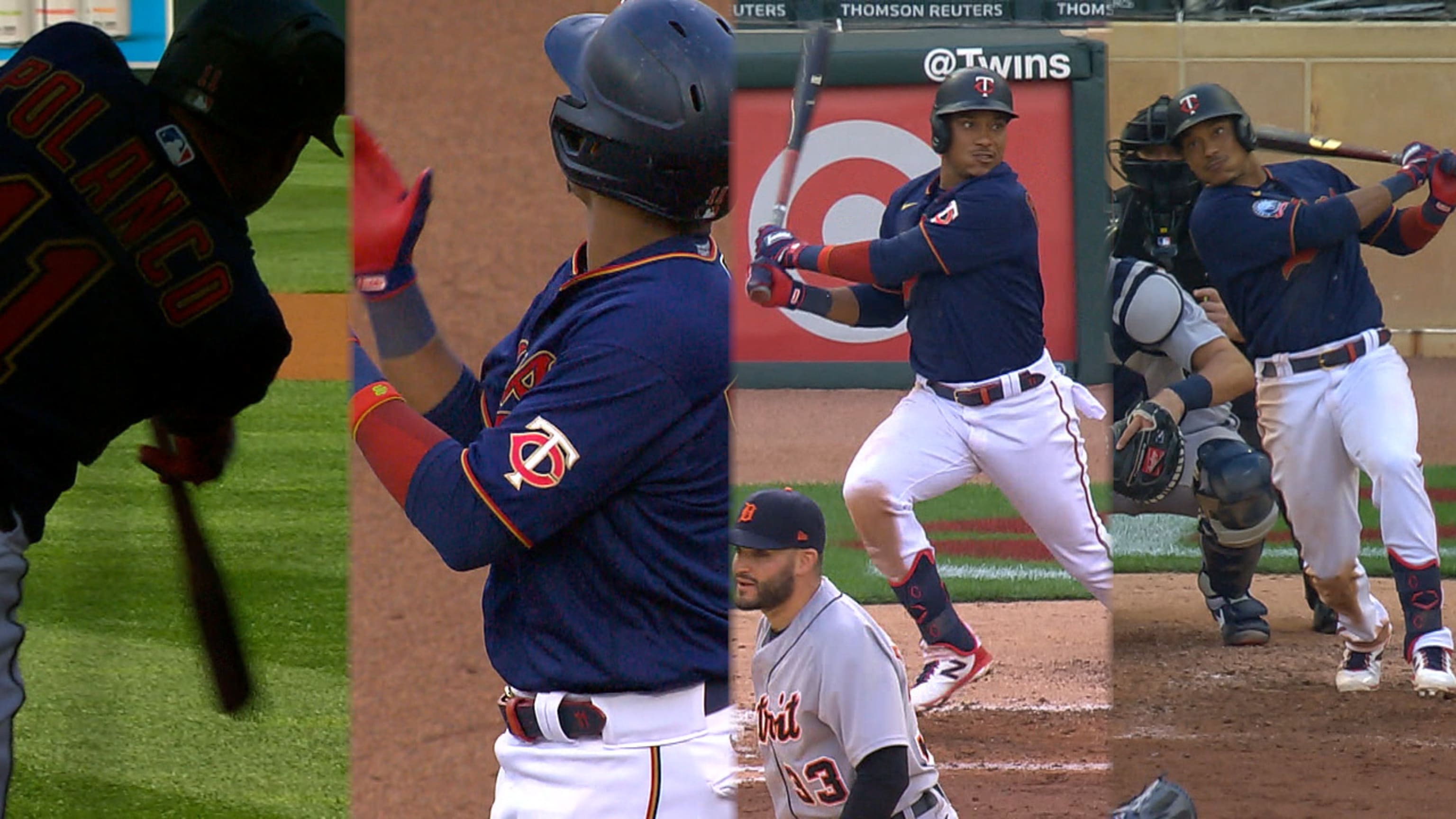 Juego de 4 hits de Jorge Polanco