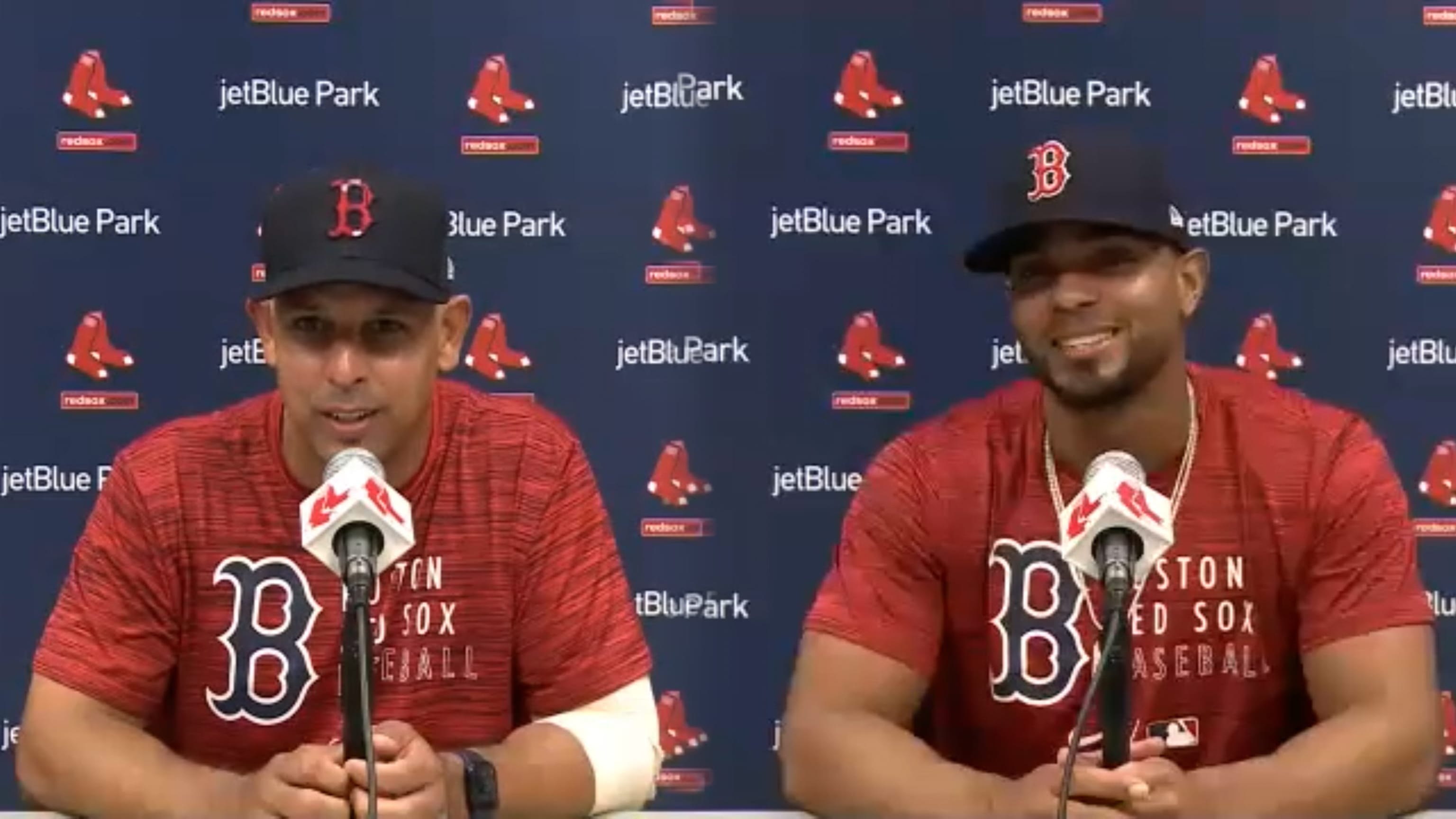 Dustin Pedroia A Special Guest At Red Sox Camp