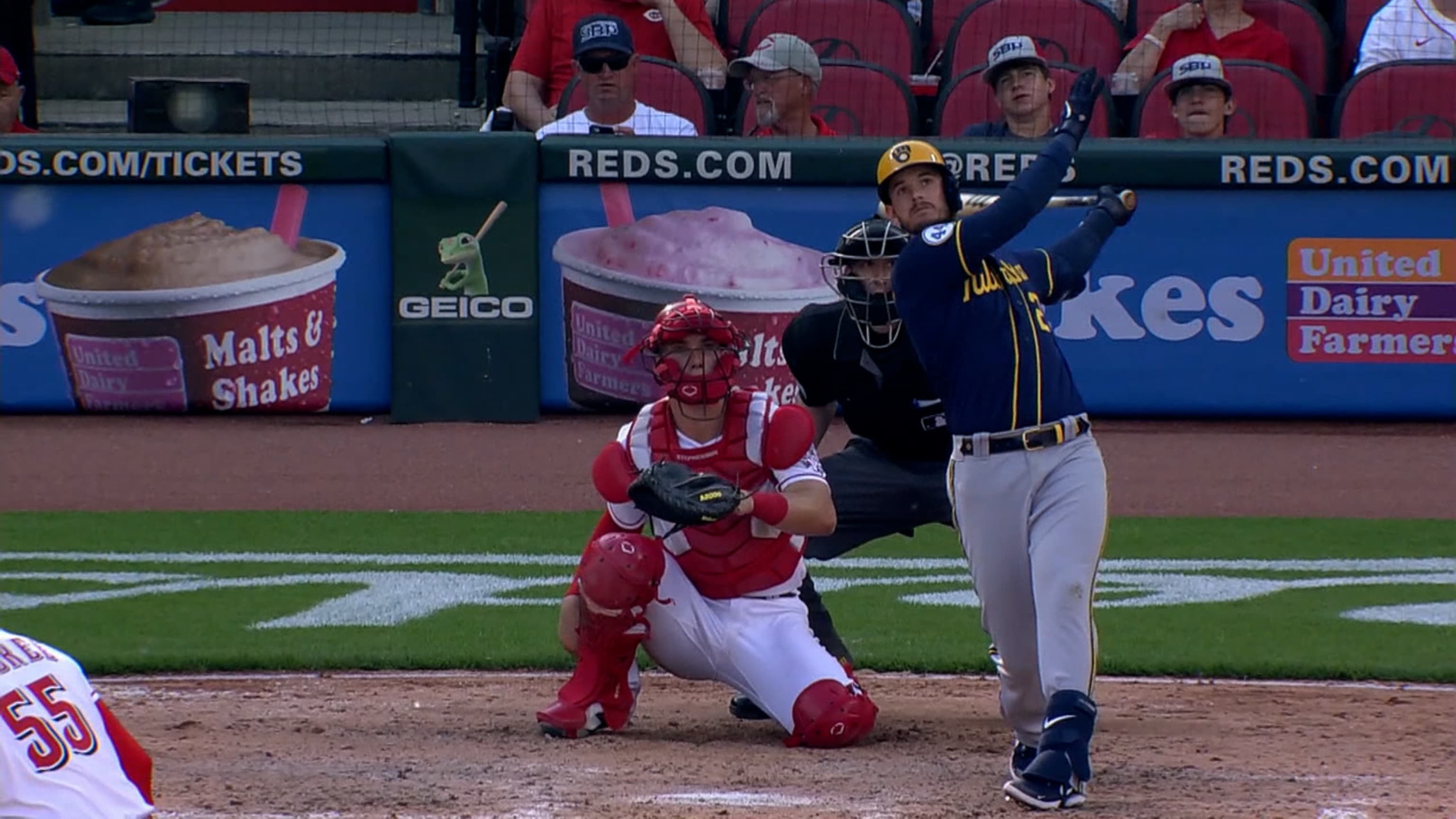 1er HR de Daniel Robertson