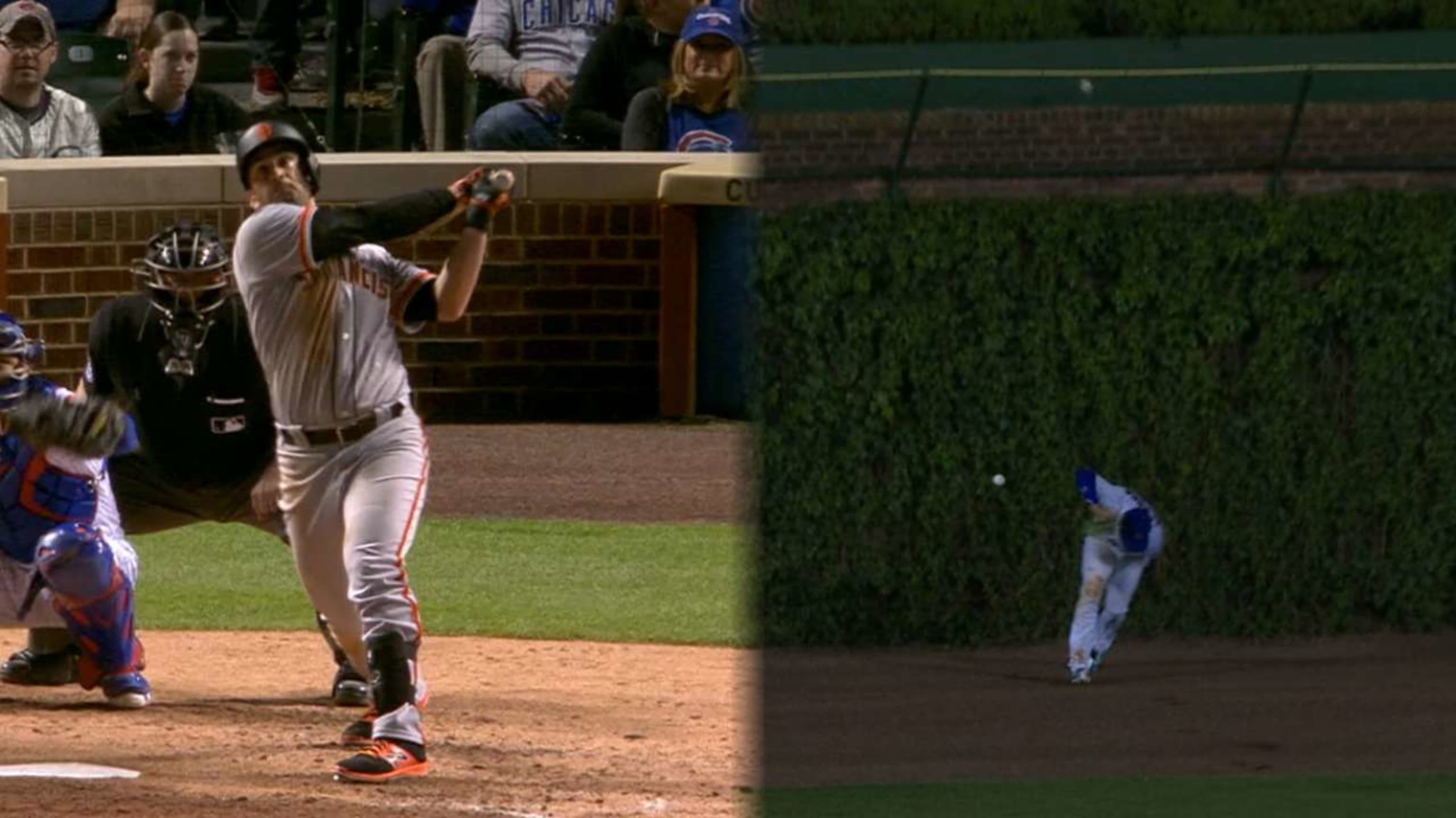 The Wrigley Field ivy ate another baseball on Monday