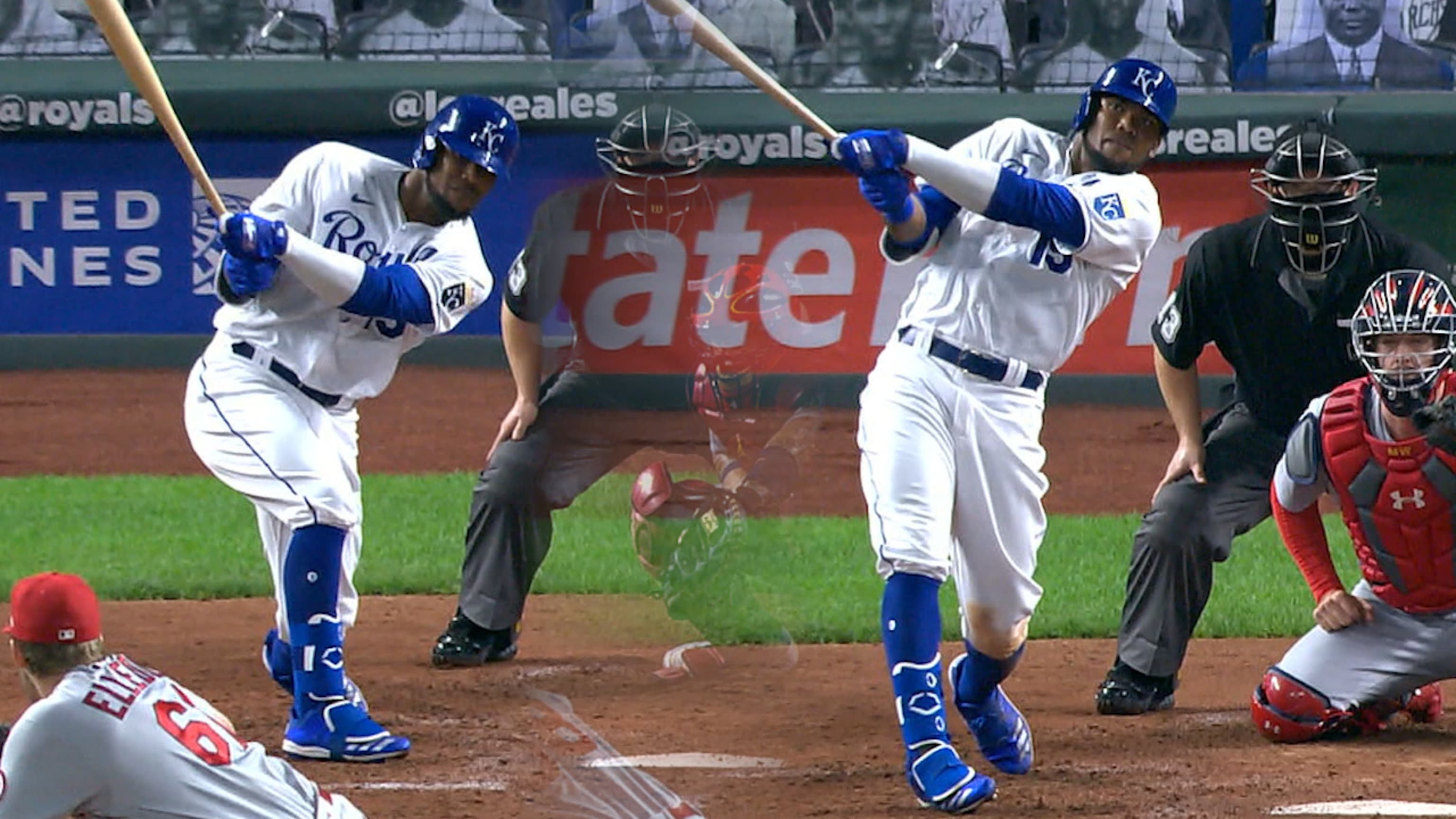 Franchy Cordero jonronea 2 veces