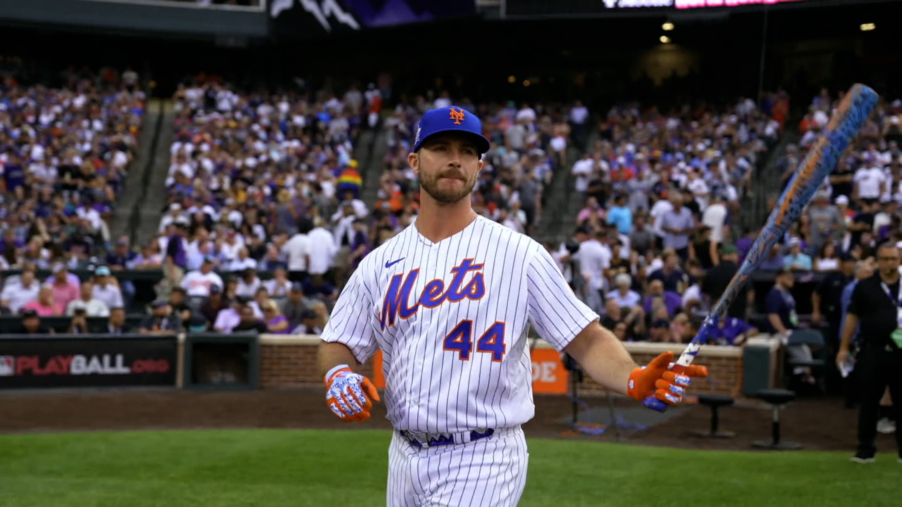 Home Run Derby Sock Relic # to 49 - Pete Alonso - 2021 MLB