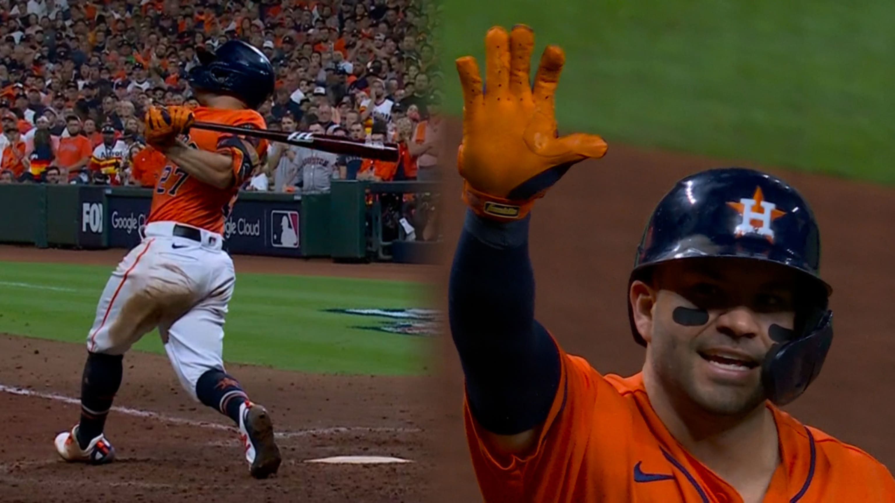 Altuve pega HR solitario