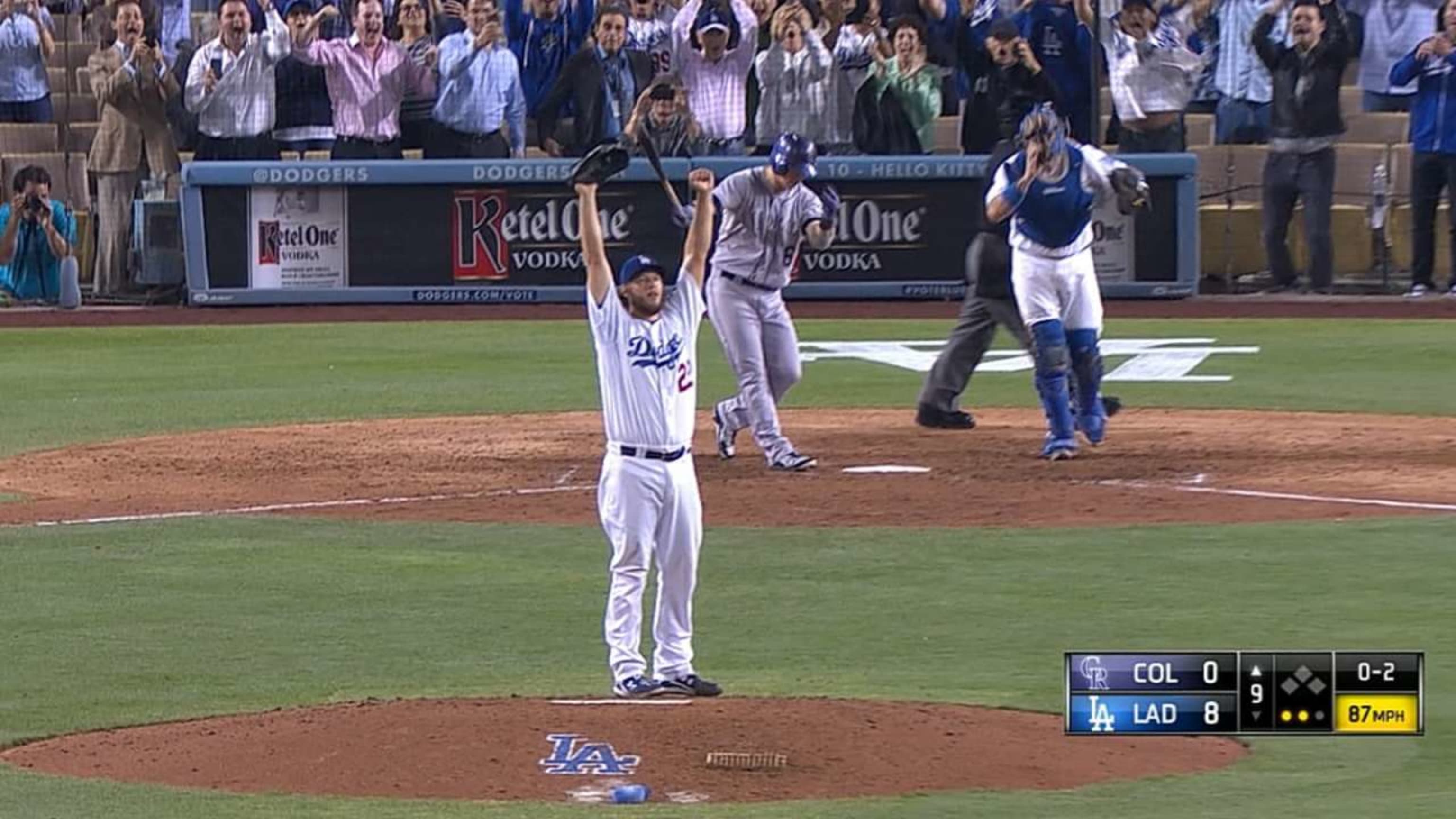 Kershaw completes no-no with a K