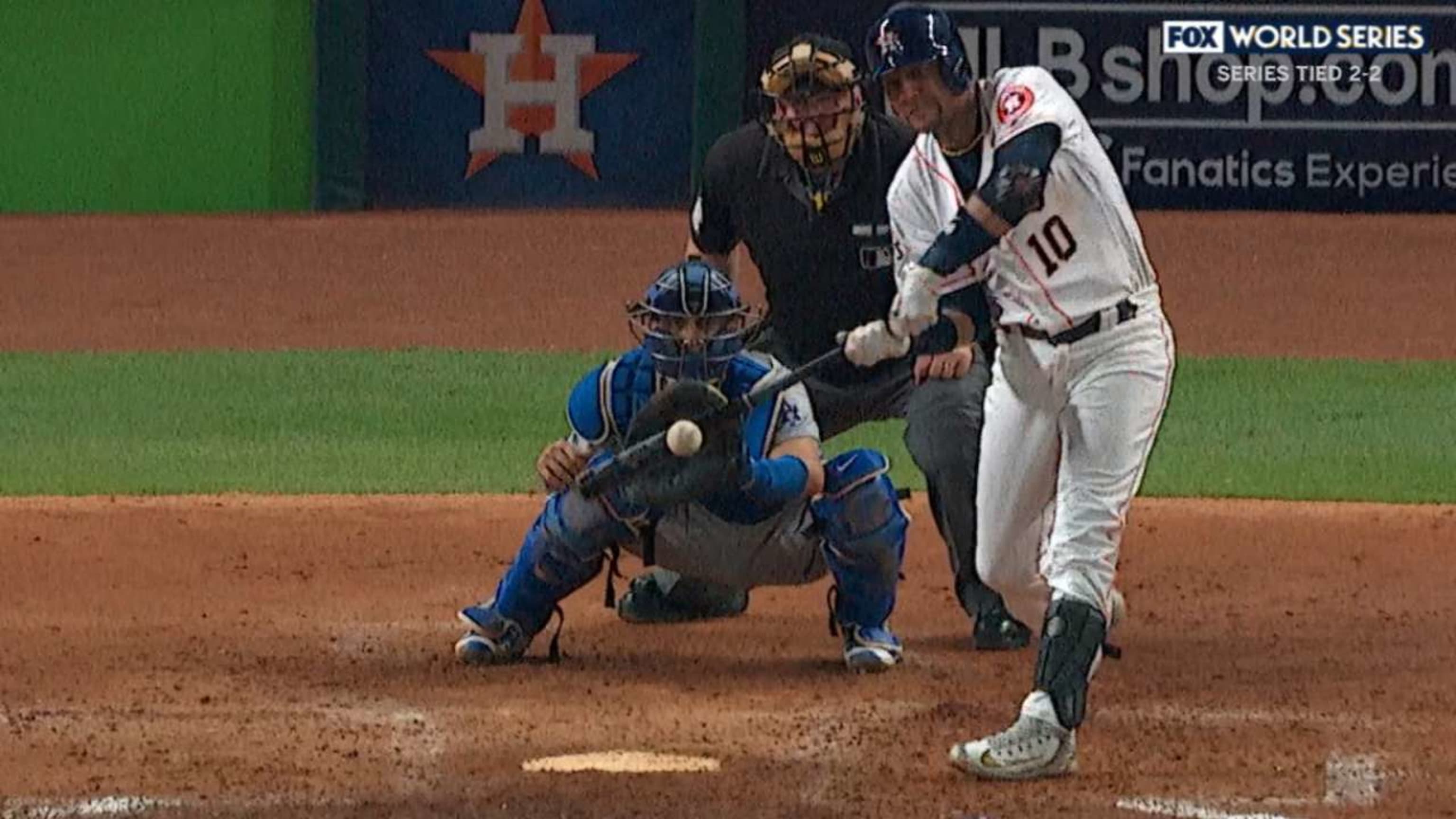 Gurriel, Astros come up big in the 4th off Kershaw in Game 5 of