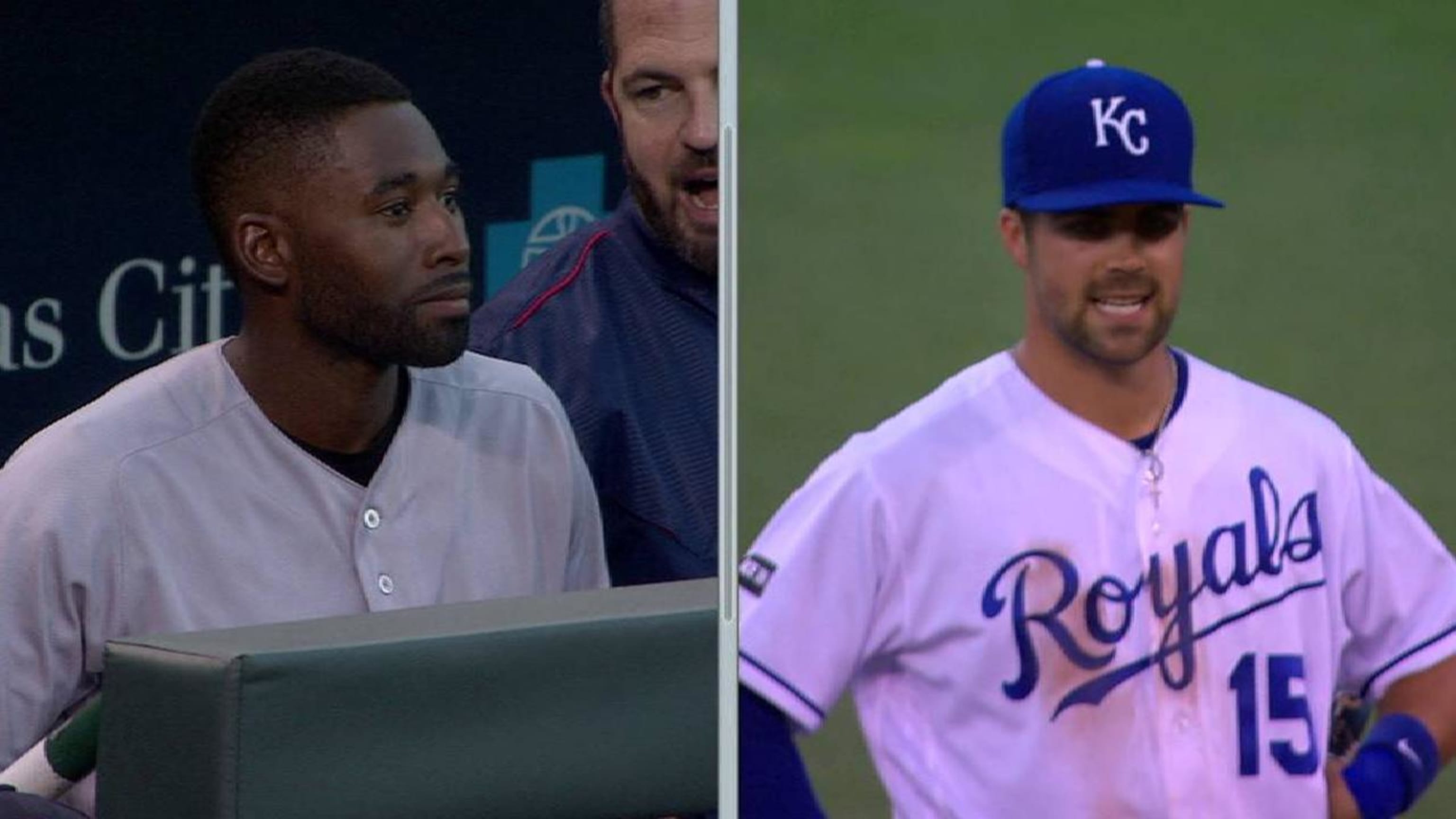 Jackie Bradley Jr. homered and then smirked at former college teammate Whit  Merrifield