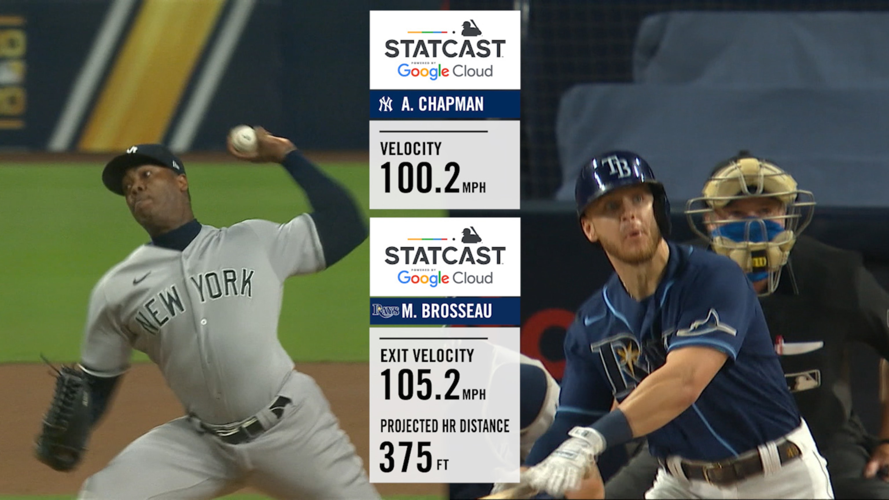 HR decisivo de Brosseau vs. Chapman