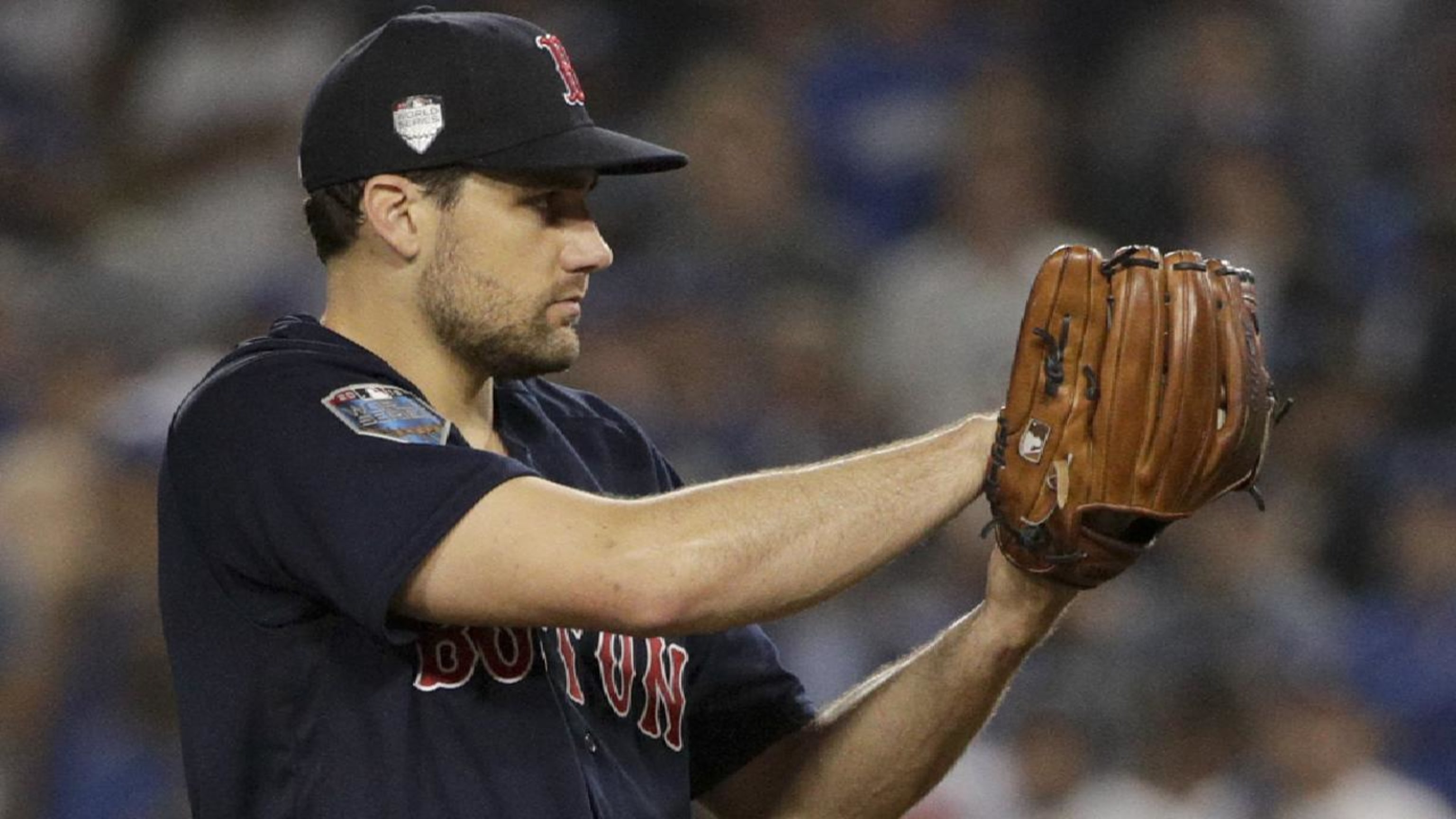 Boston Red Sox starter Nathan Eovaldi the third pitcher ever to