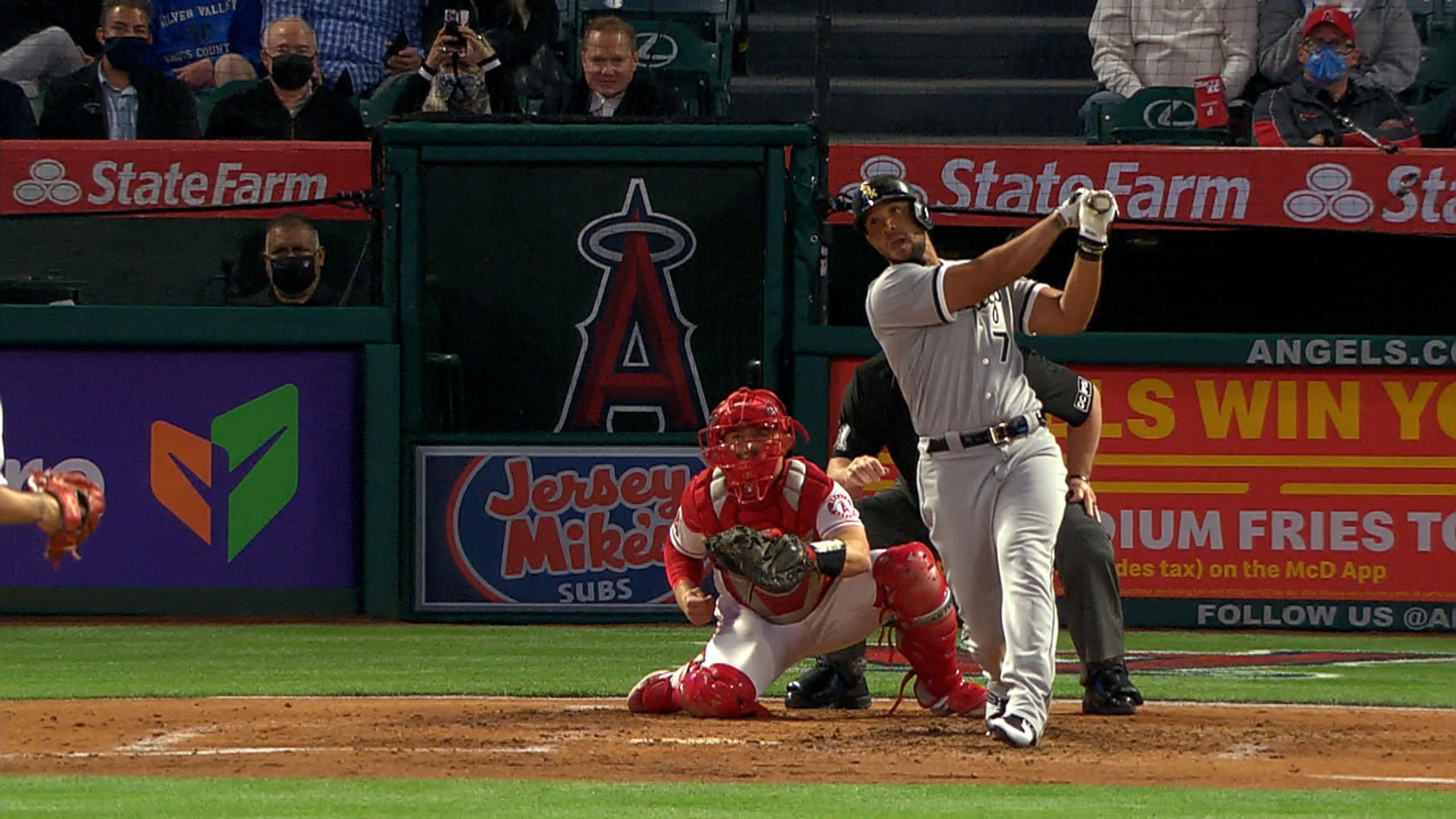 Jose Abreu First Homer Of 2021 A Grand Slam