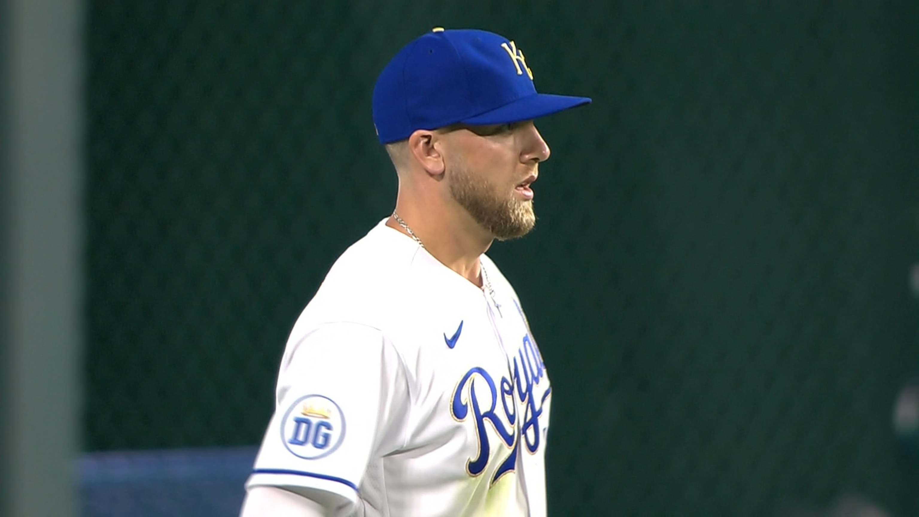 Hunter Dozier's diving catch