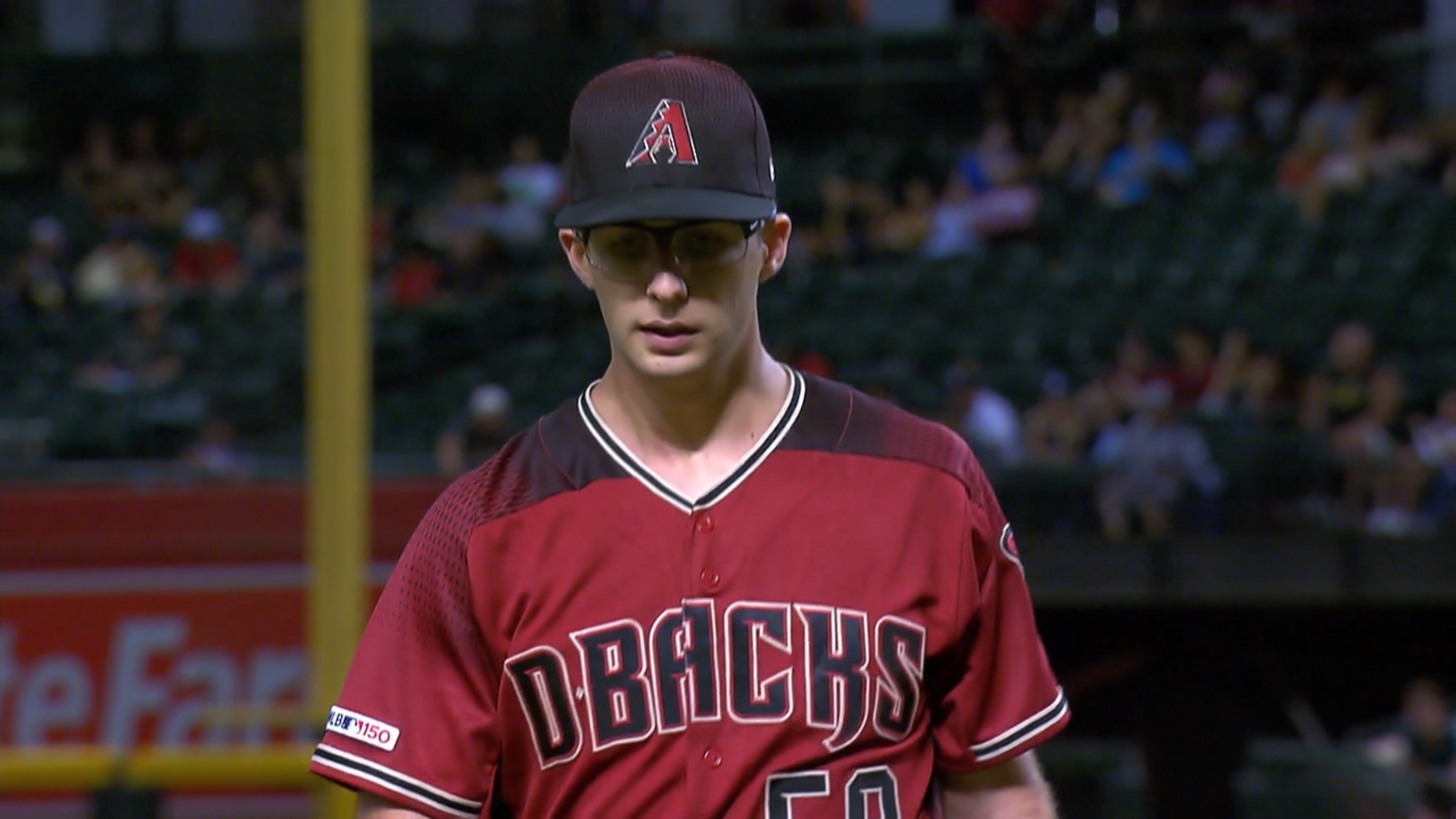 Dbacks rookie Gallen pitching no-hitter thru 6 vs Padres