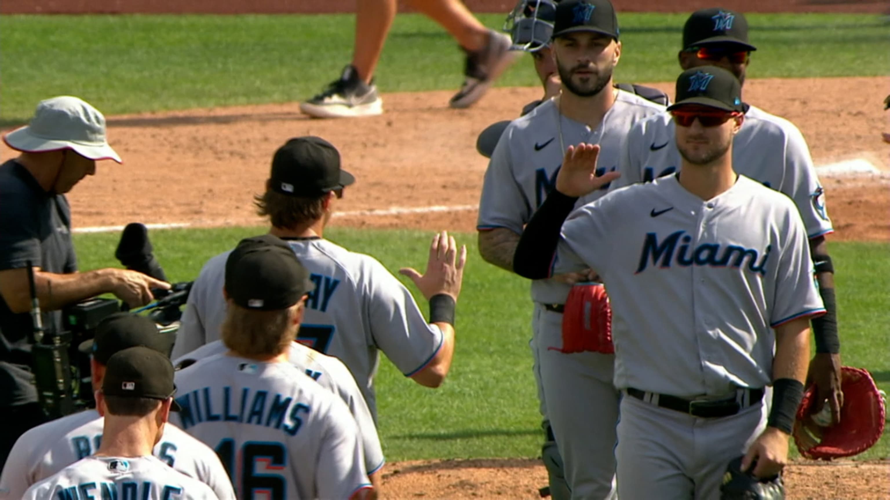Miami Marlins' Edward Cabrera strikes out 12 in win vs Cubs