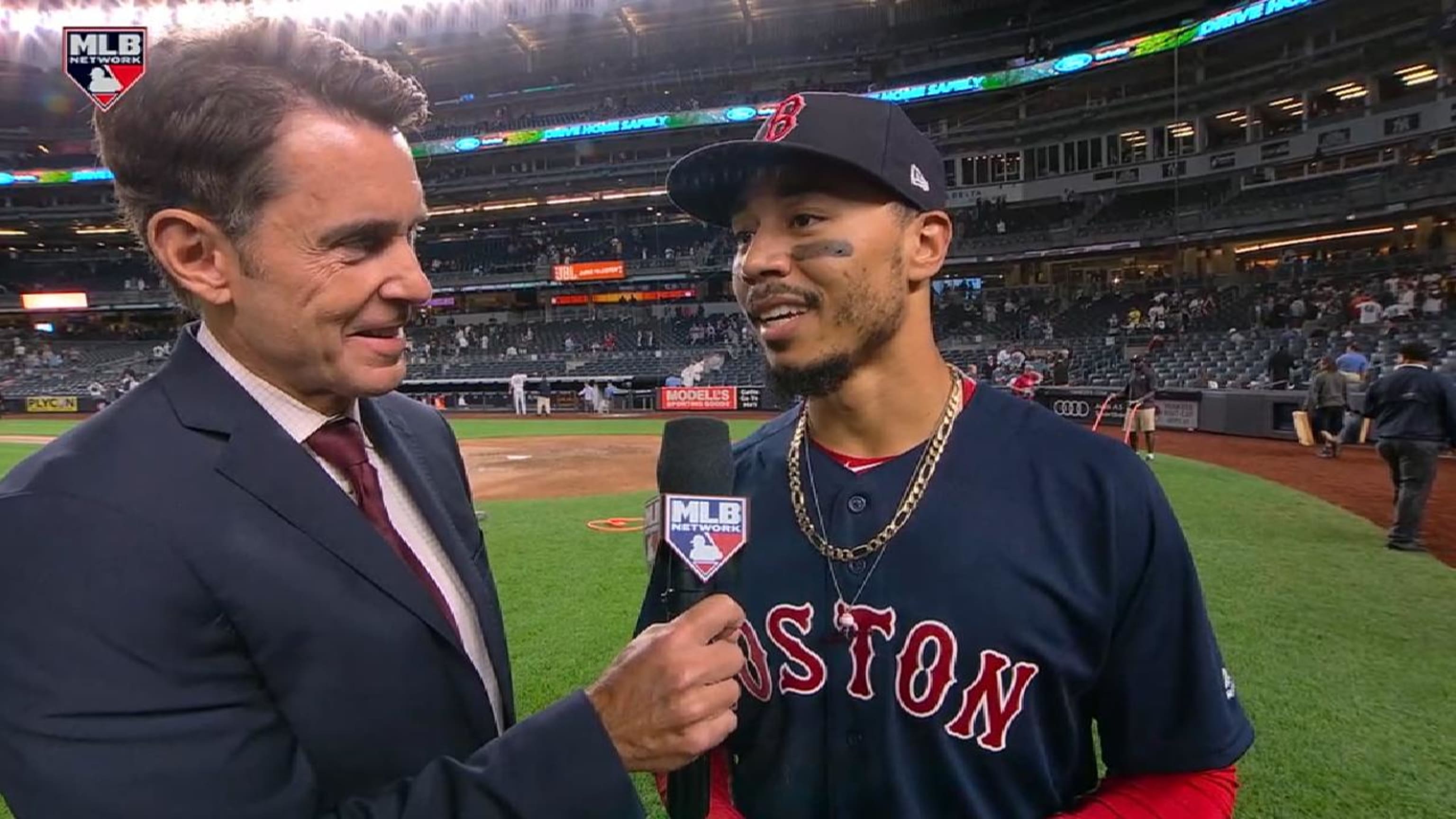 Mookie Betts in MVP form in AL East clincher