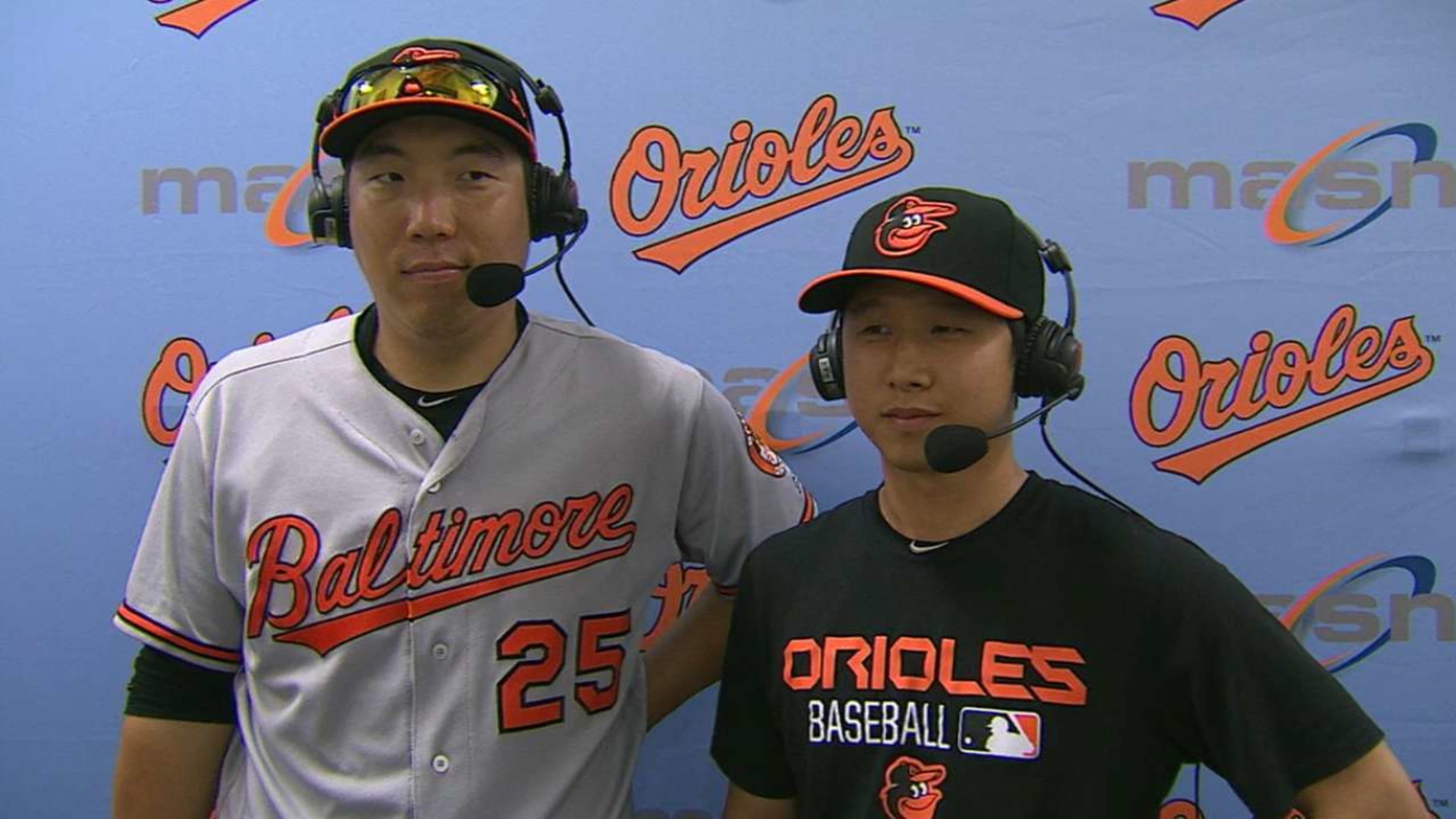Orioles outfielder Hyun Soo Kim on the cover of 'MLB The Show 17