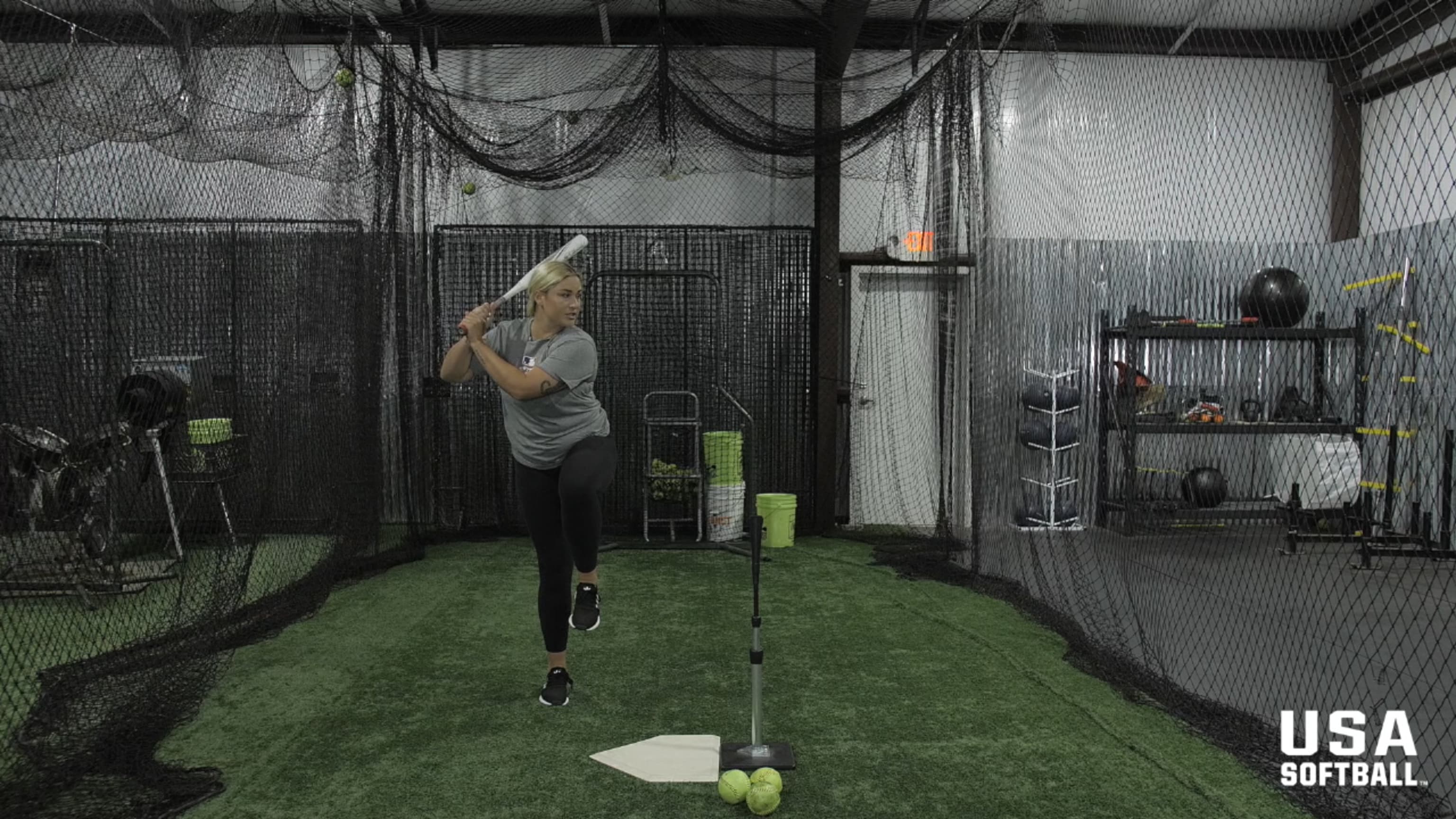 Back leg balance drill