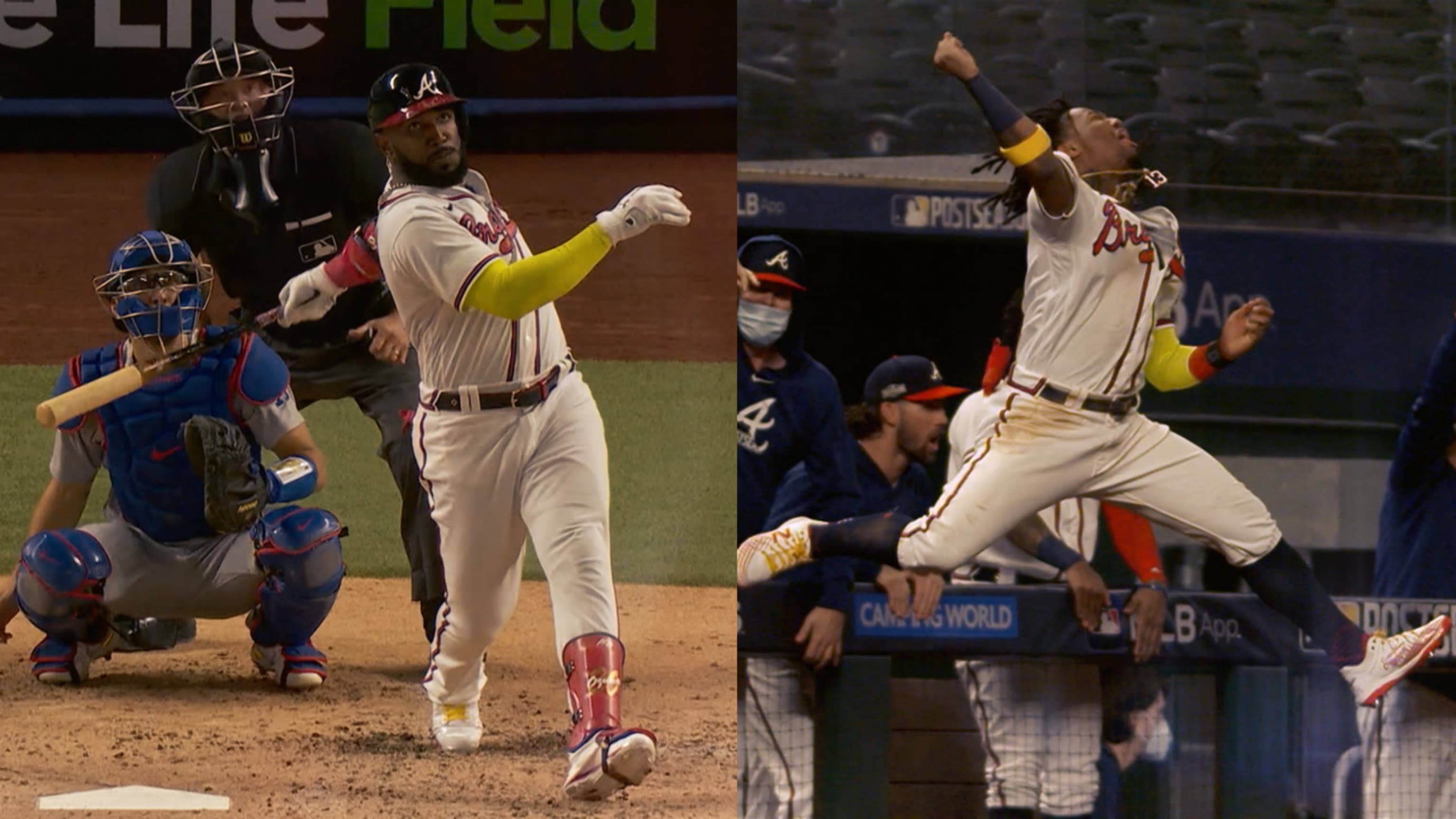 Ozuna se luce con el bate