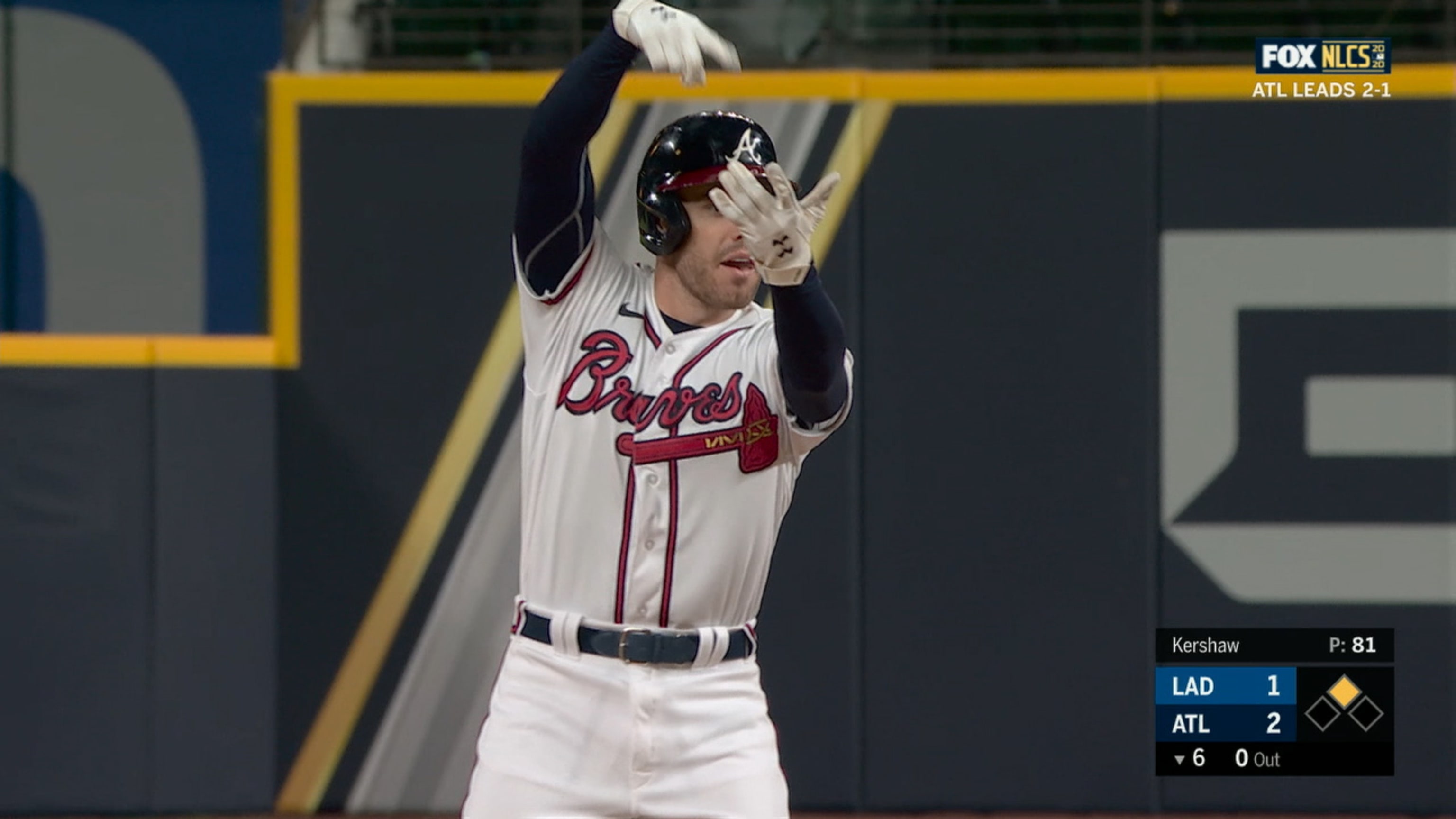 Freddie Freeman's RBI double