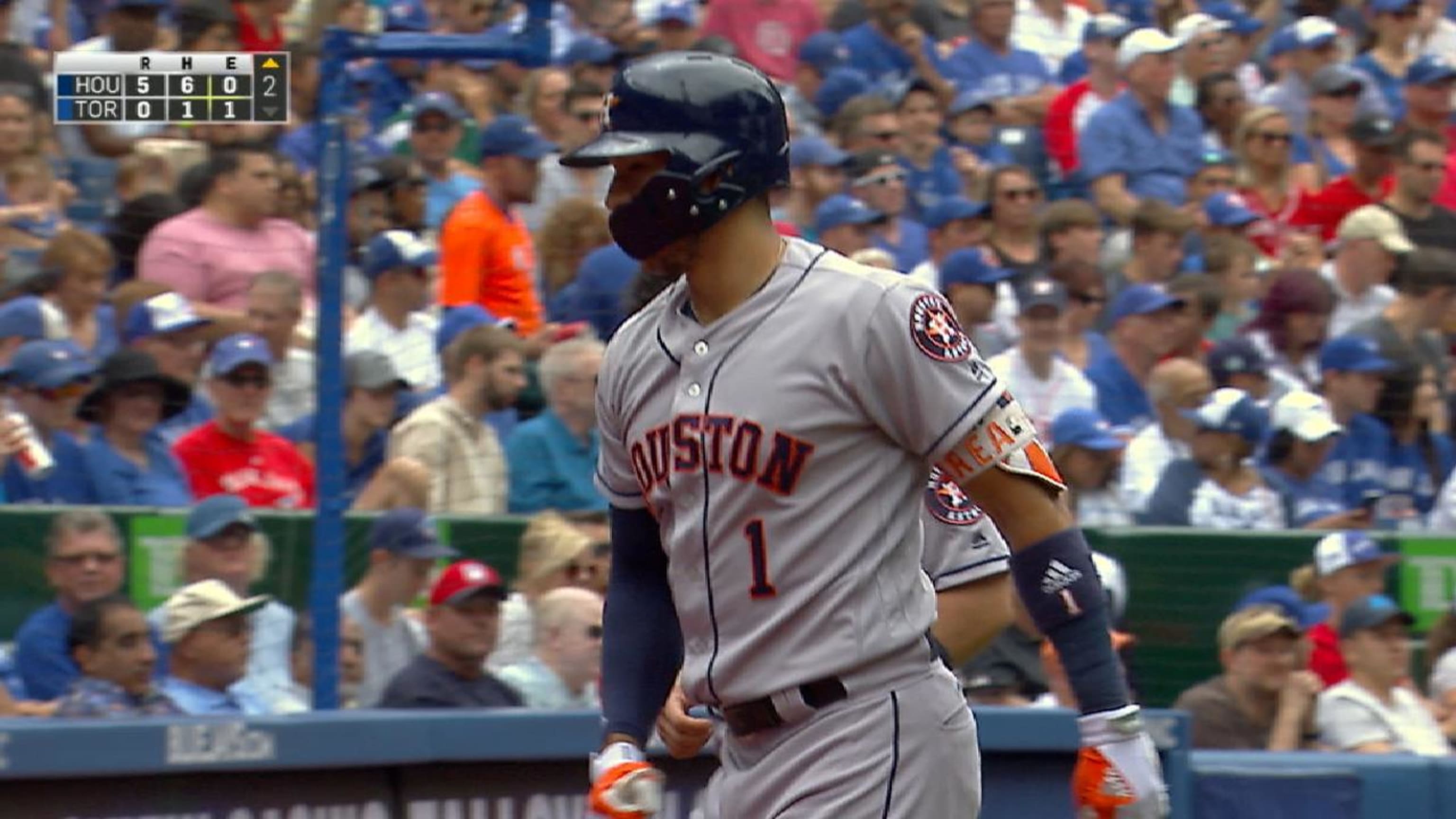Correa's four-hit outing