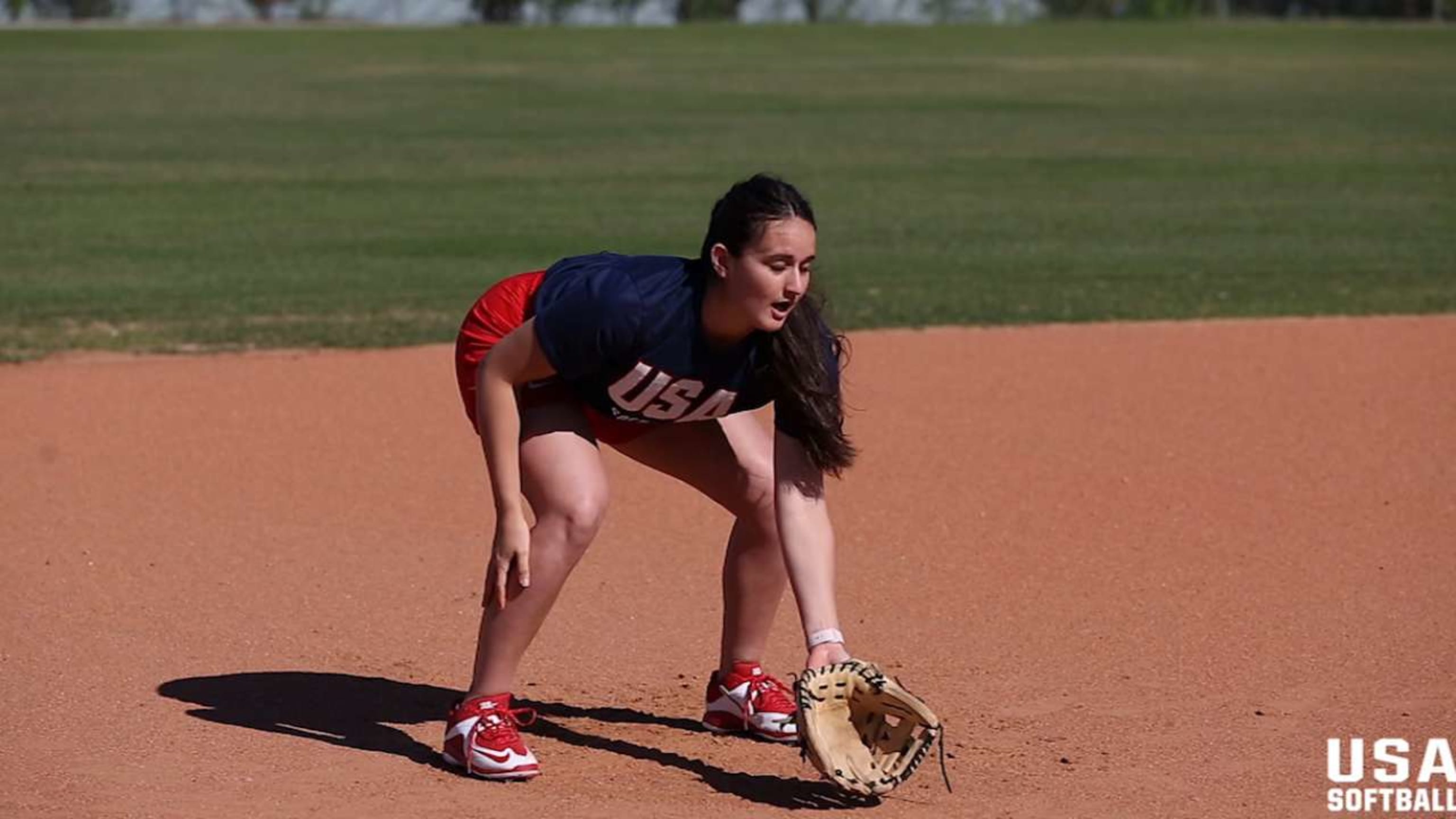 USA Softball triangle drill