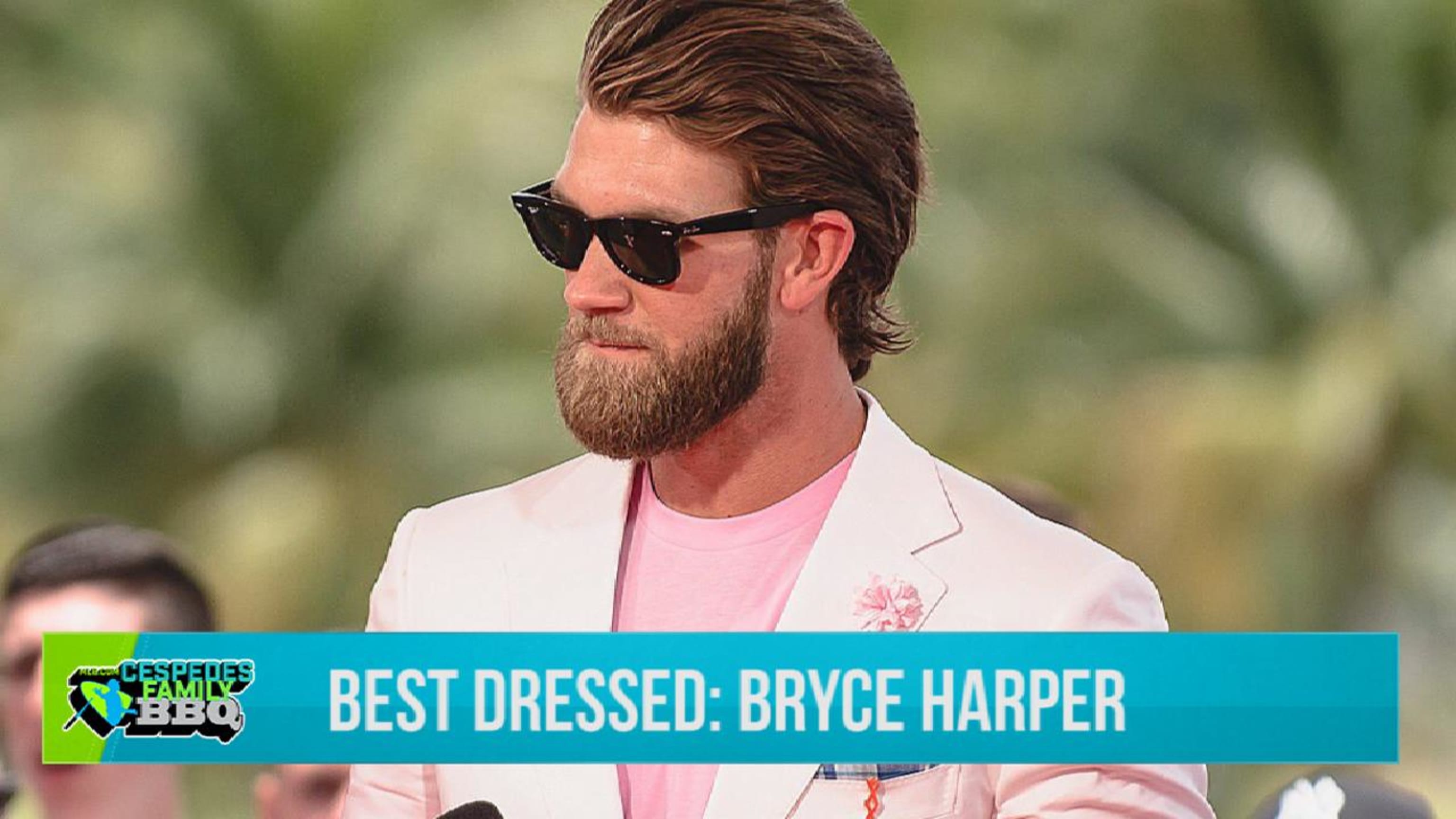 Bryce Harper unsurprisingly earns Best Dressed in these
