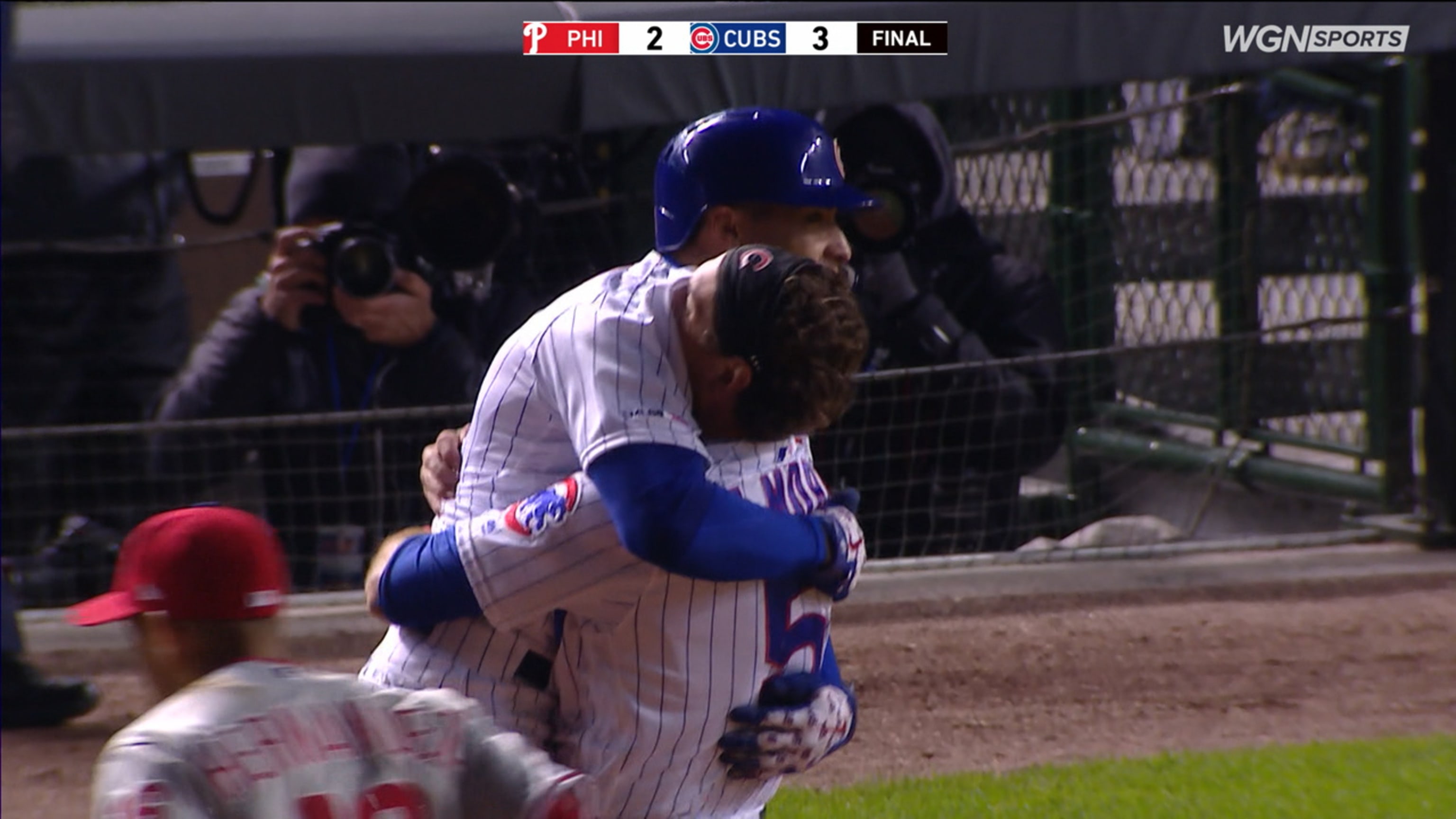 Javier Baez Walk Off Hit For Cubs Vs Phillies