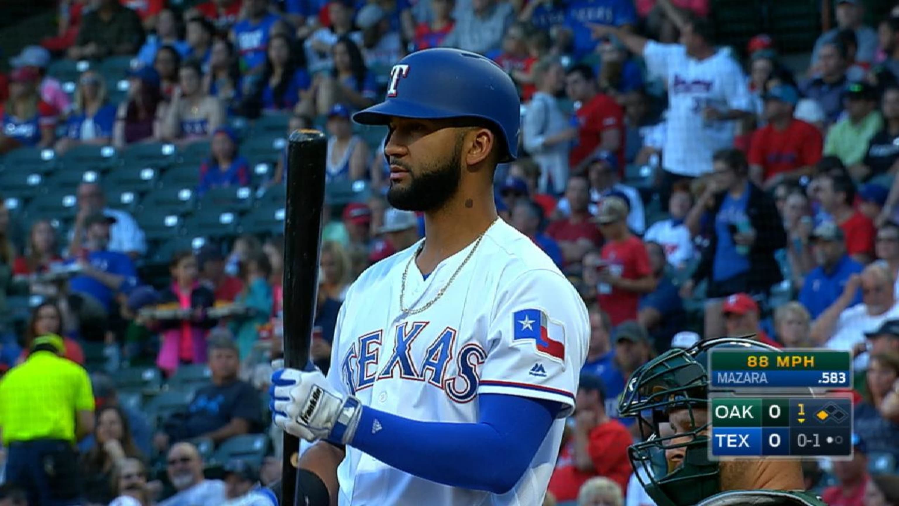 Mazara's six-RBI game