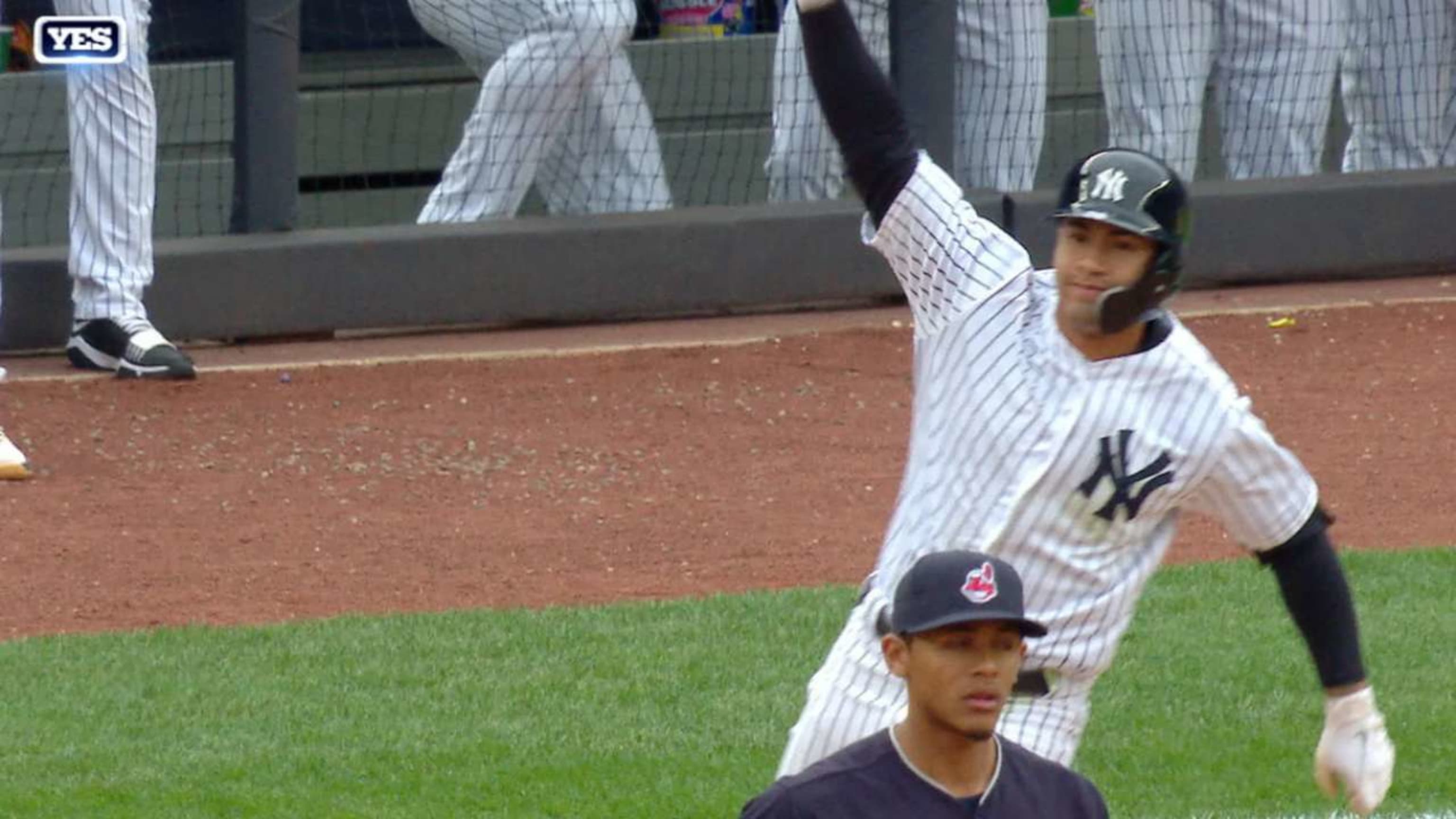 Gleyber Torres hit a walk-off homer and set off absolute bedlam at