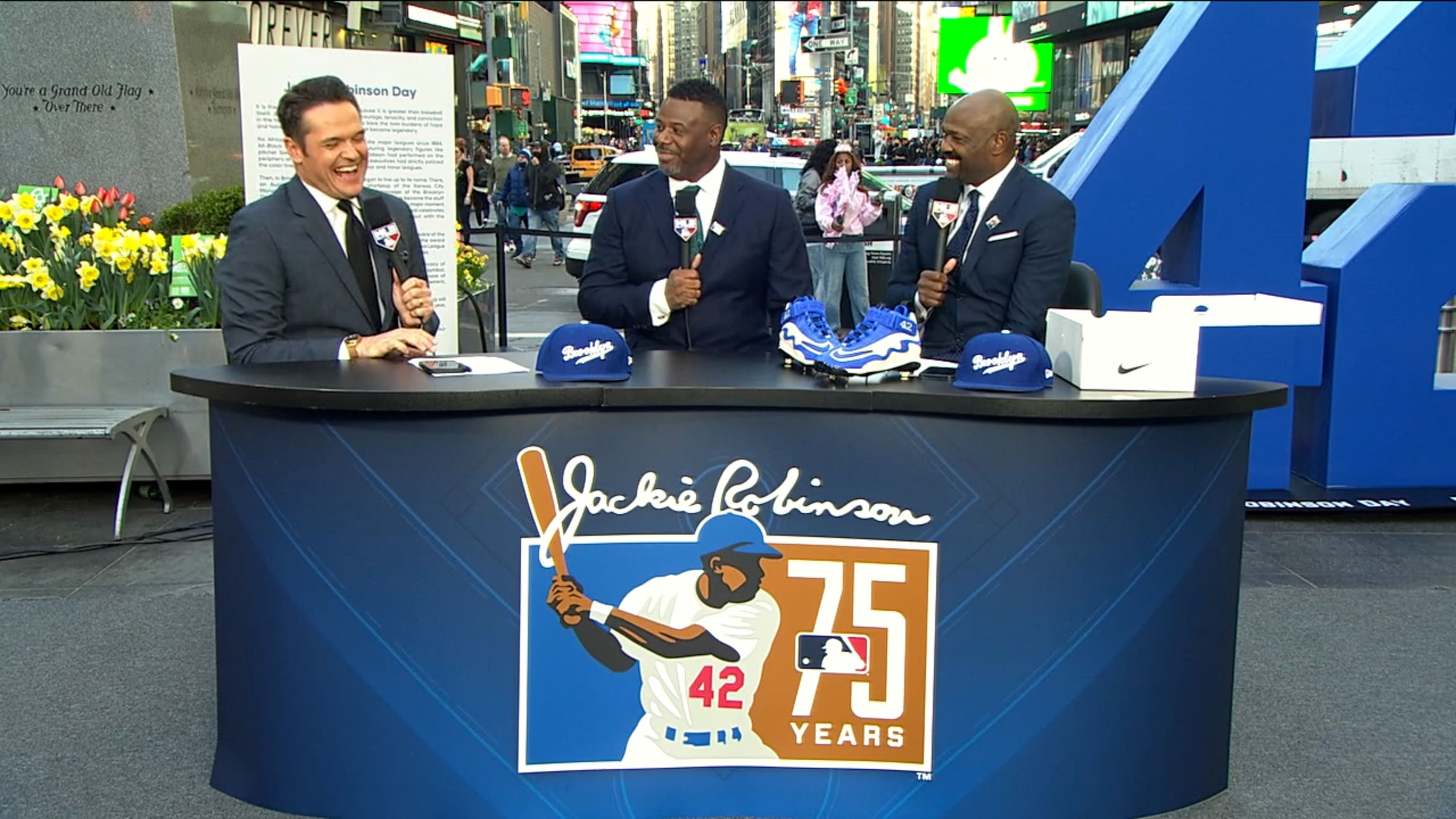 Ken Griffey Jr. on Jackie, No. 42
