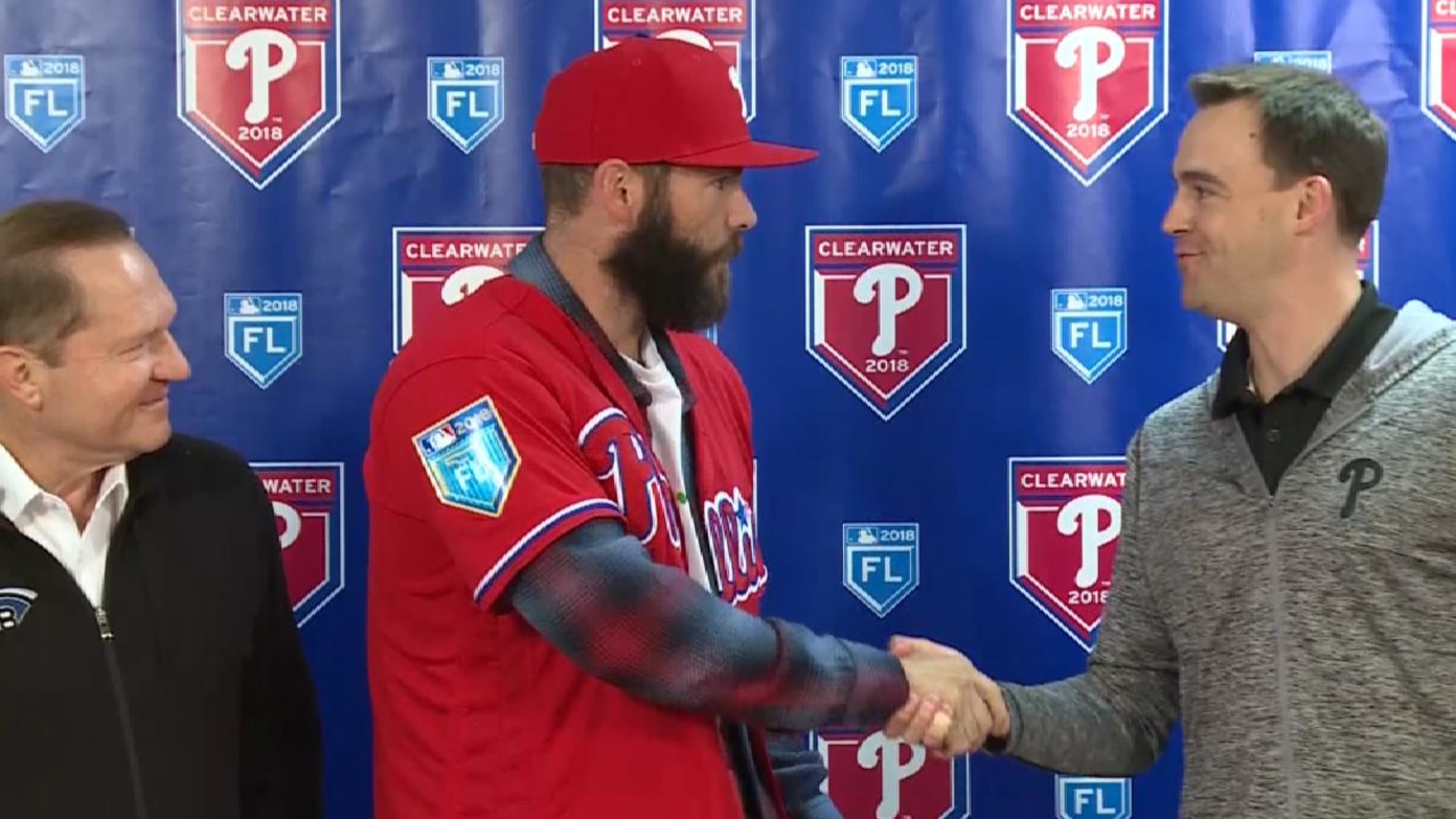 Jake Arrieta and his wife glad to be part of Phillies family that