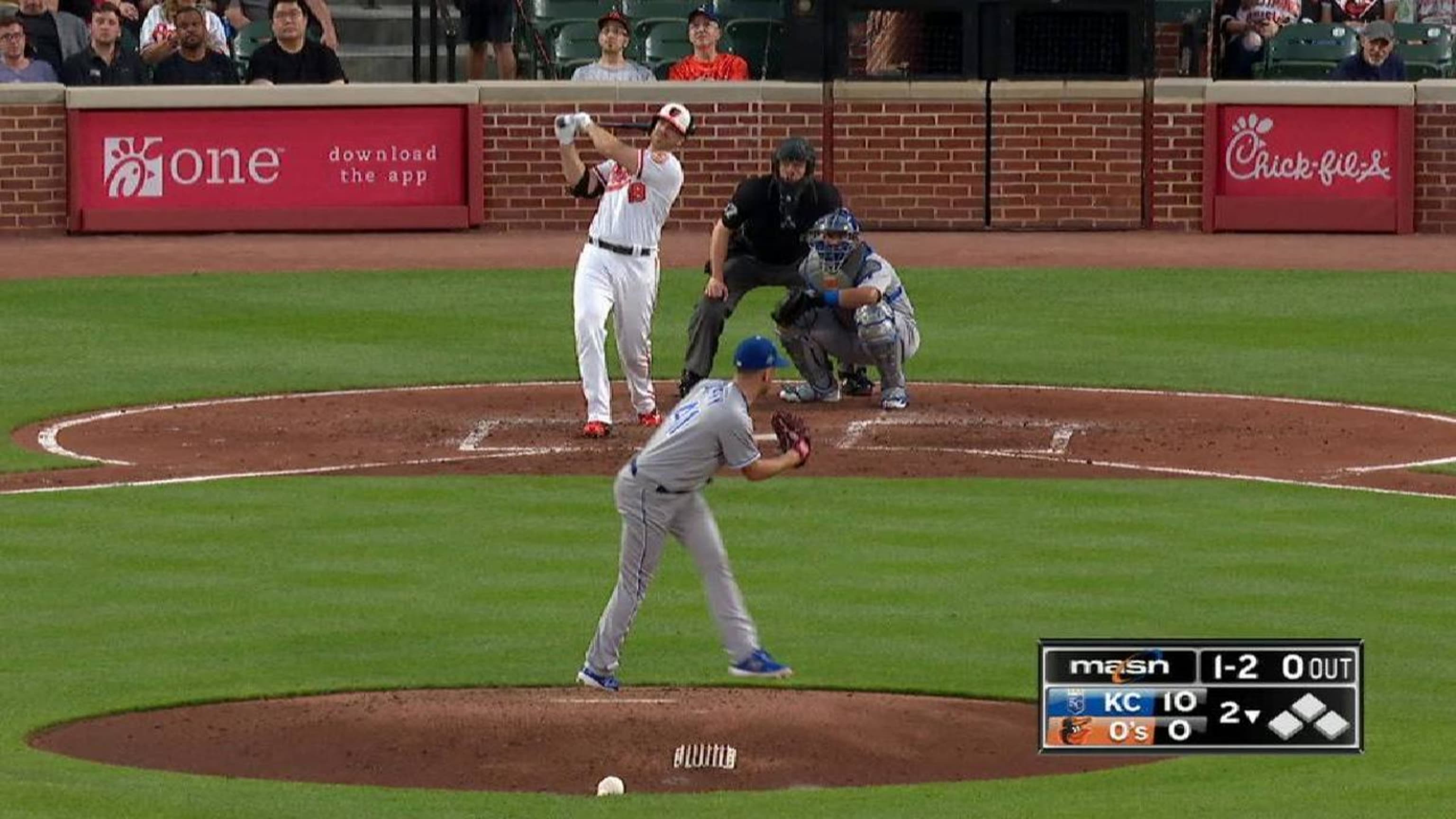 first home run in mlb history