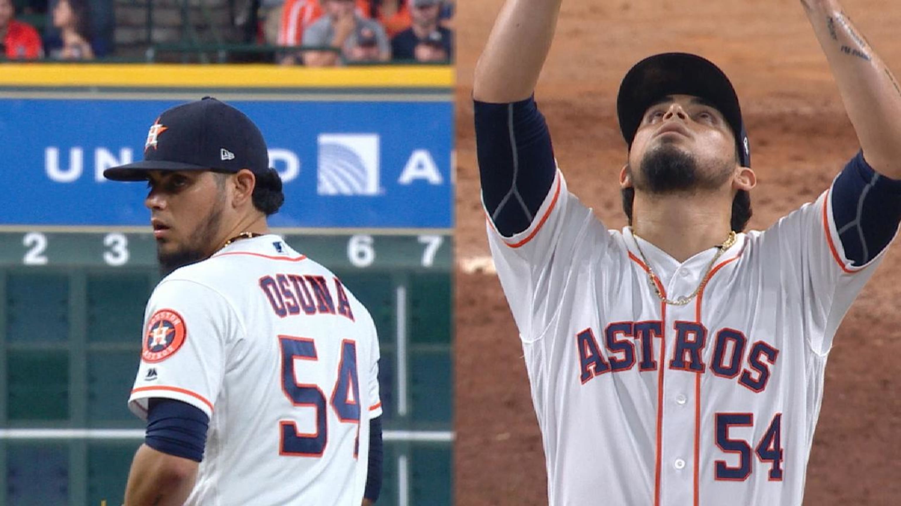 Cole struggles in 2nd playoff start with Astros 