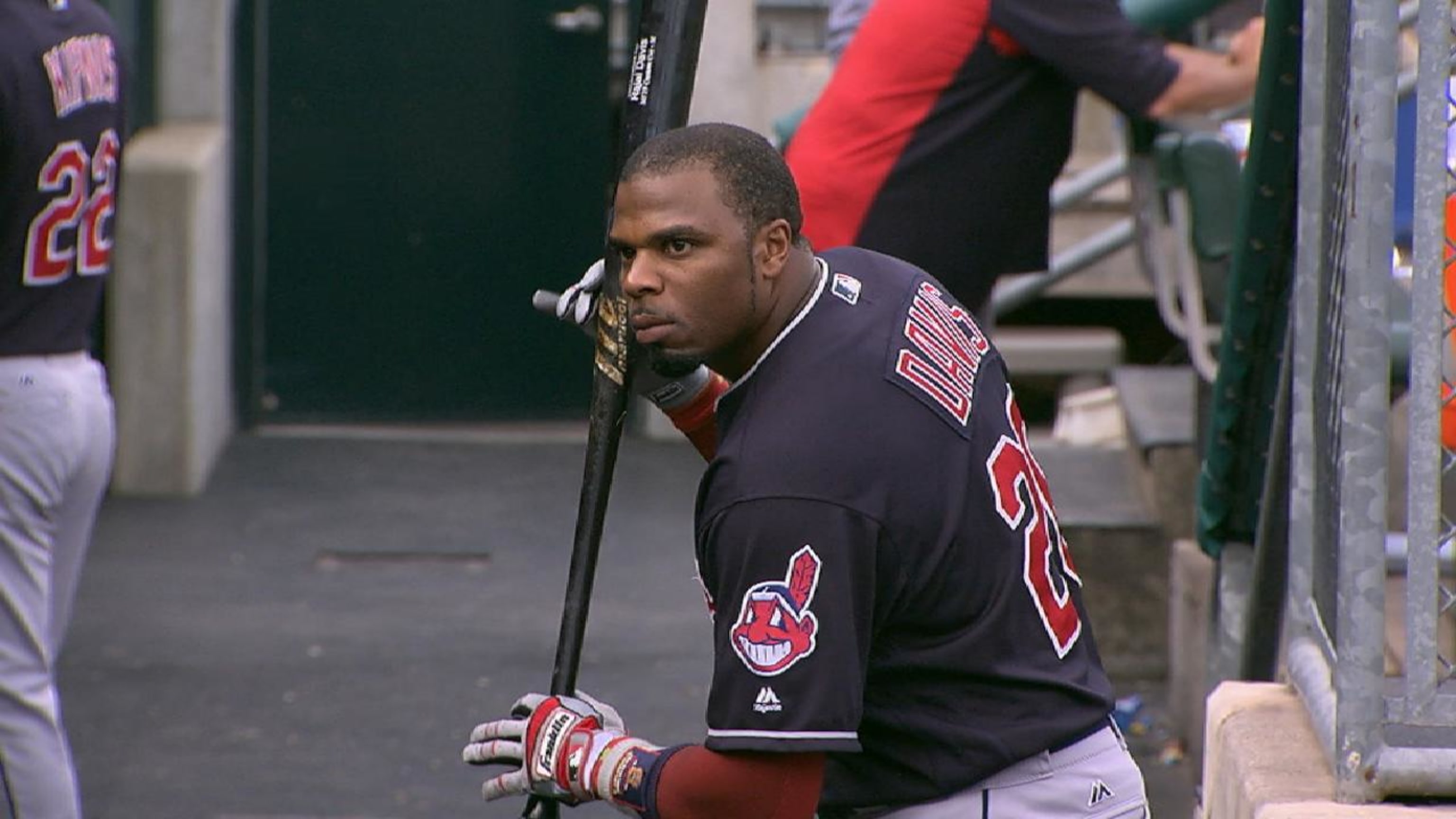 Rajai Davis proved he has the sharpest batting eye by bunting