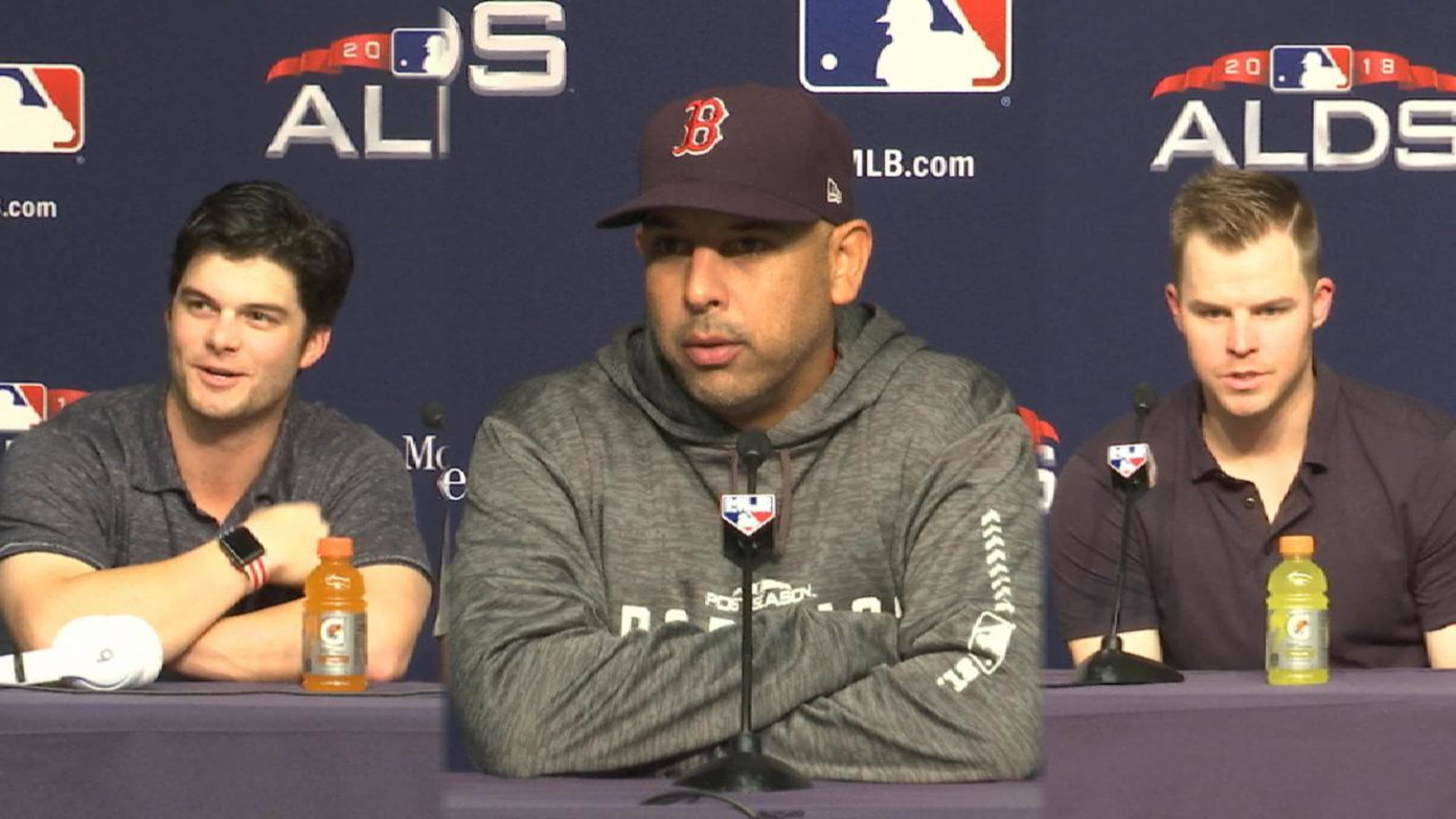 ALDS Brock Holt hits for the first postseason cycle as Red Sox